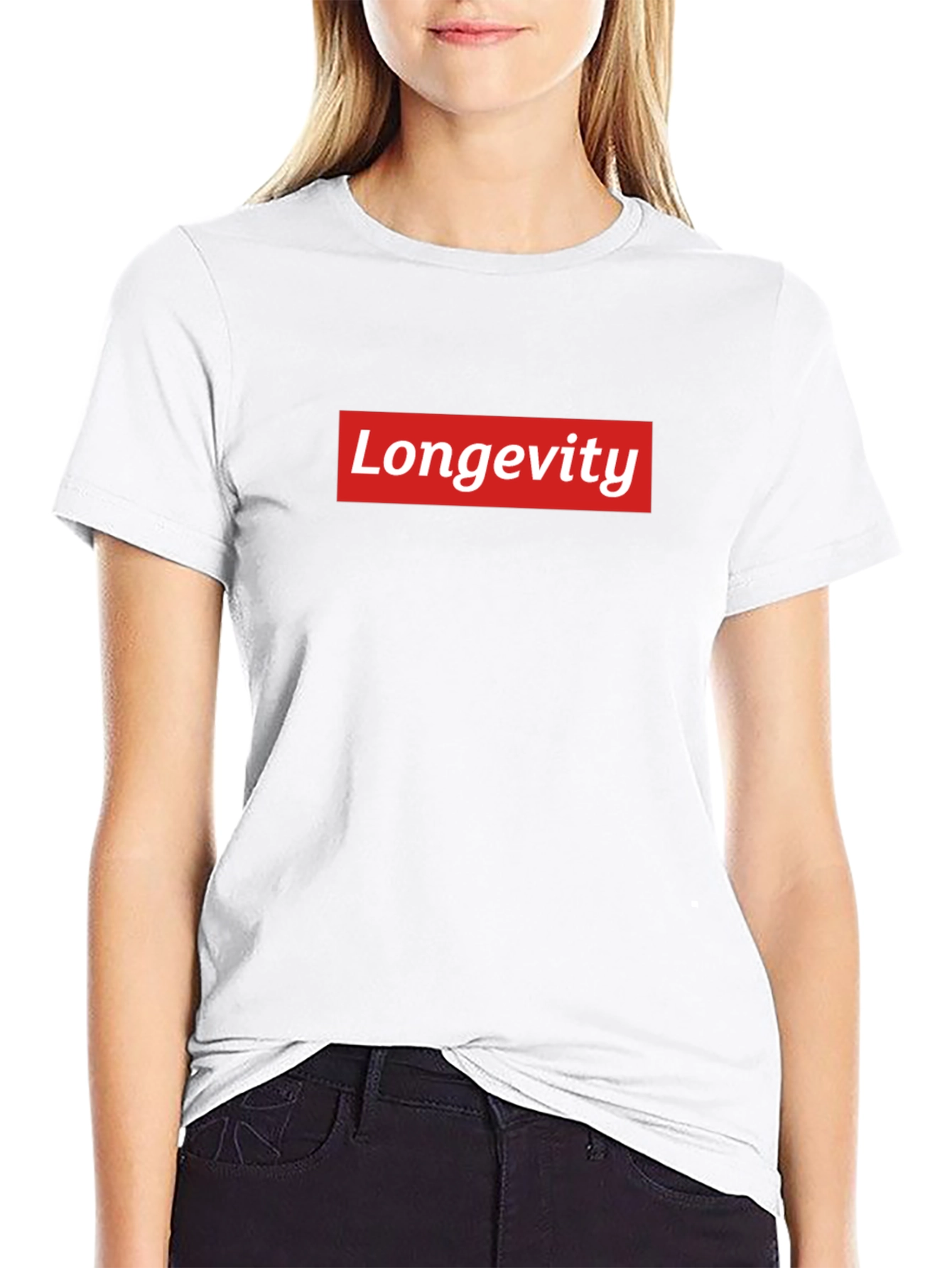 Longevity Graphic Tee - Supreme Inspired