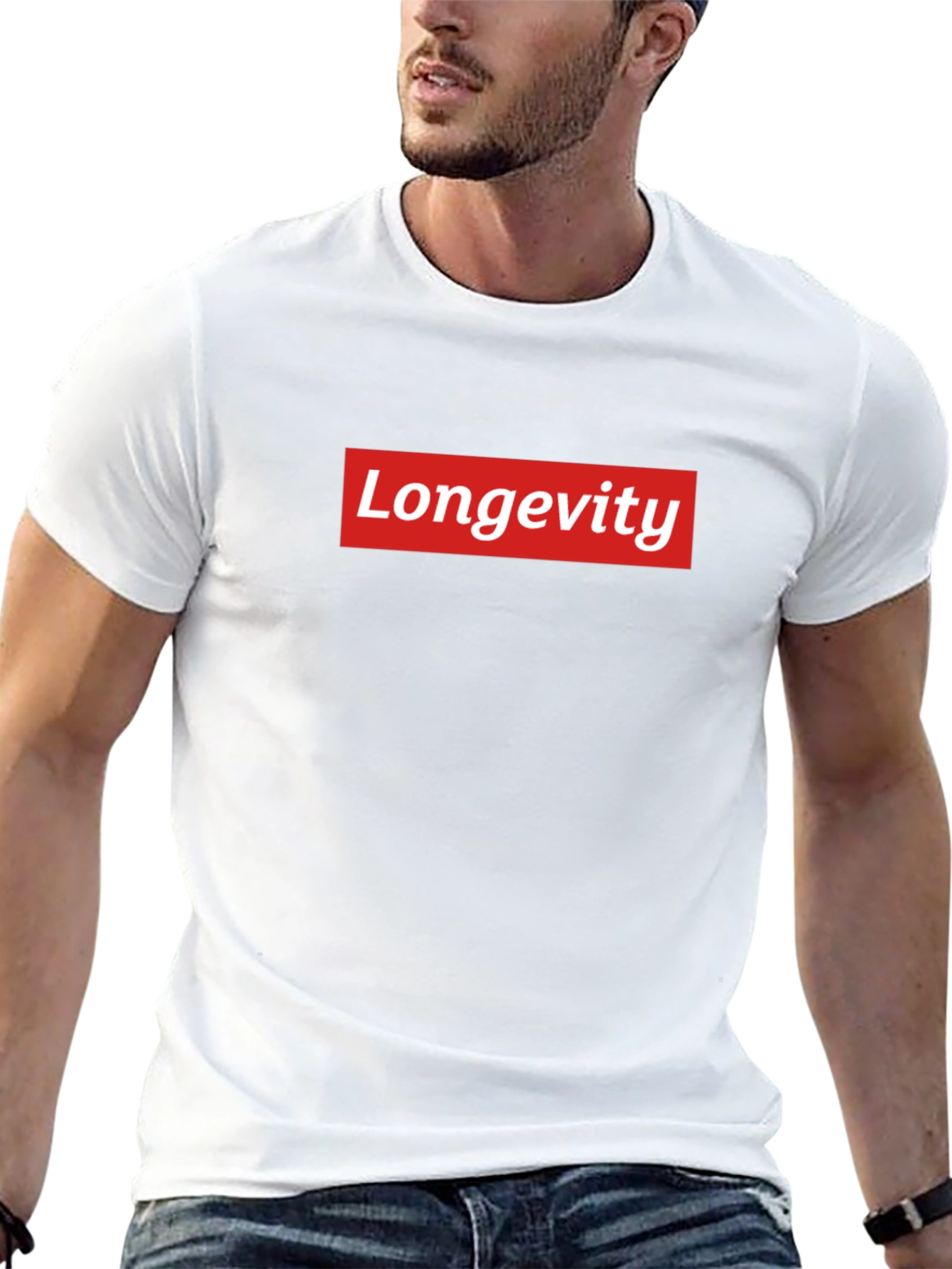 Longevity Graphic Tee - Supreme Inspired