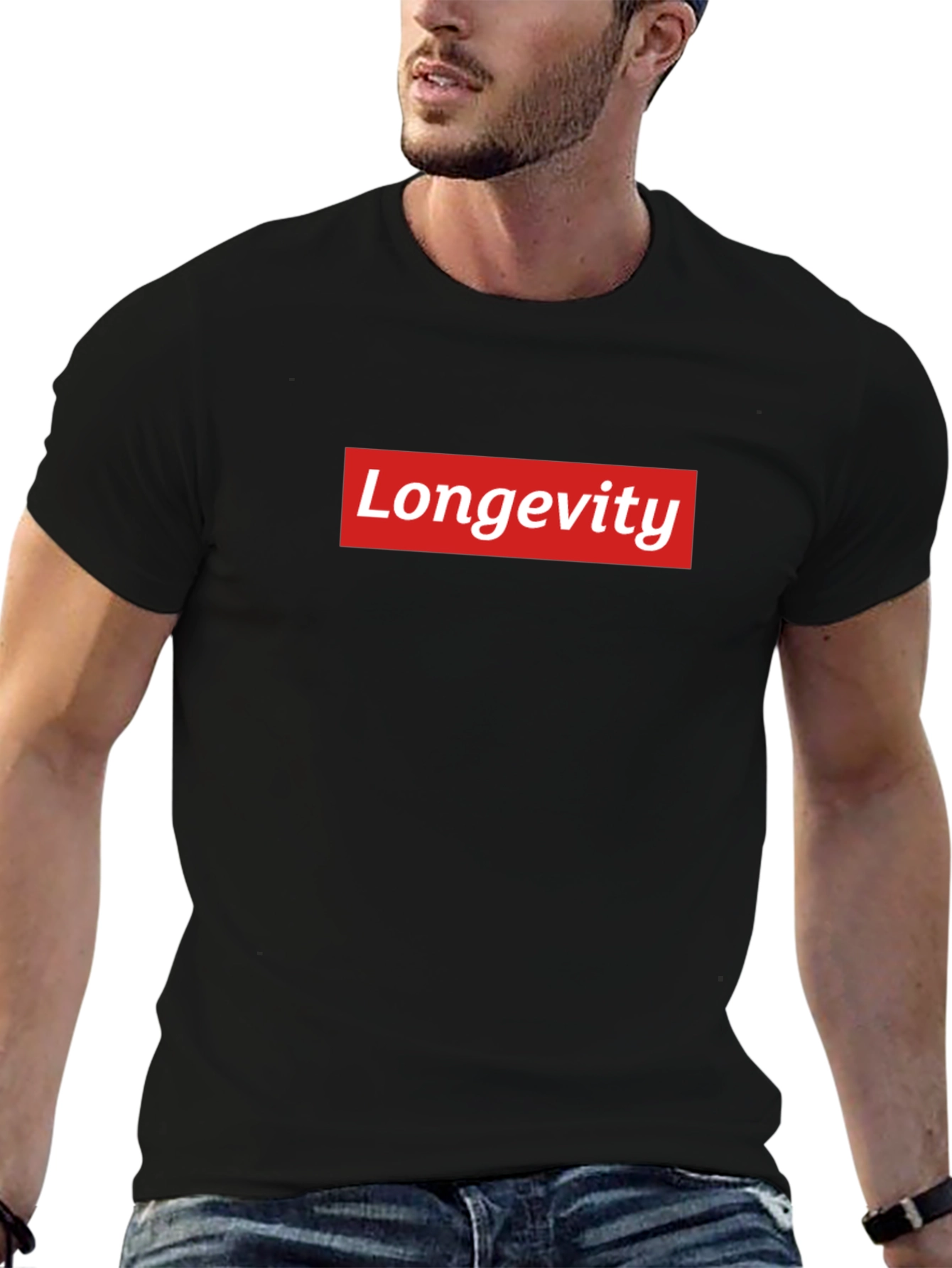 Longevity Graphic Tee - Supreme Inspired