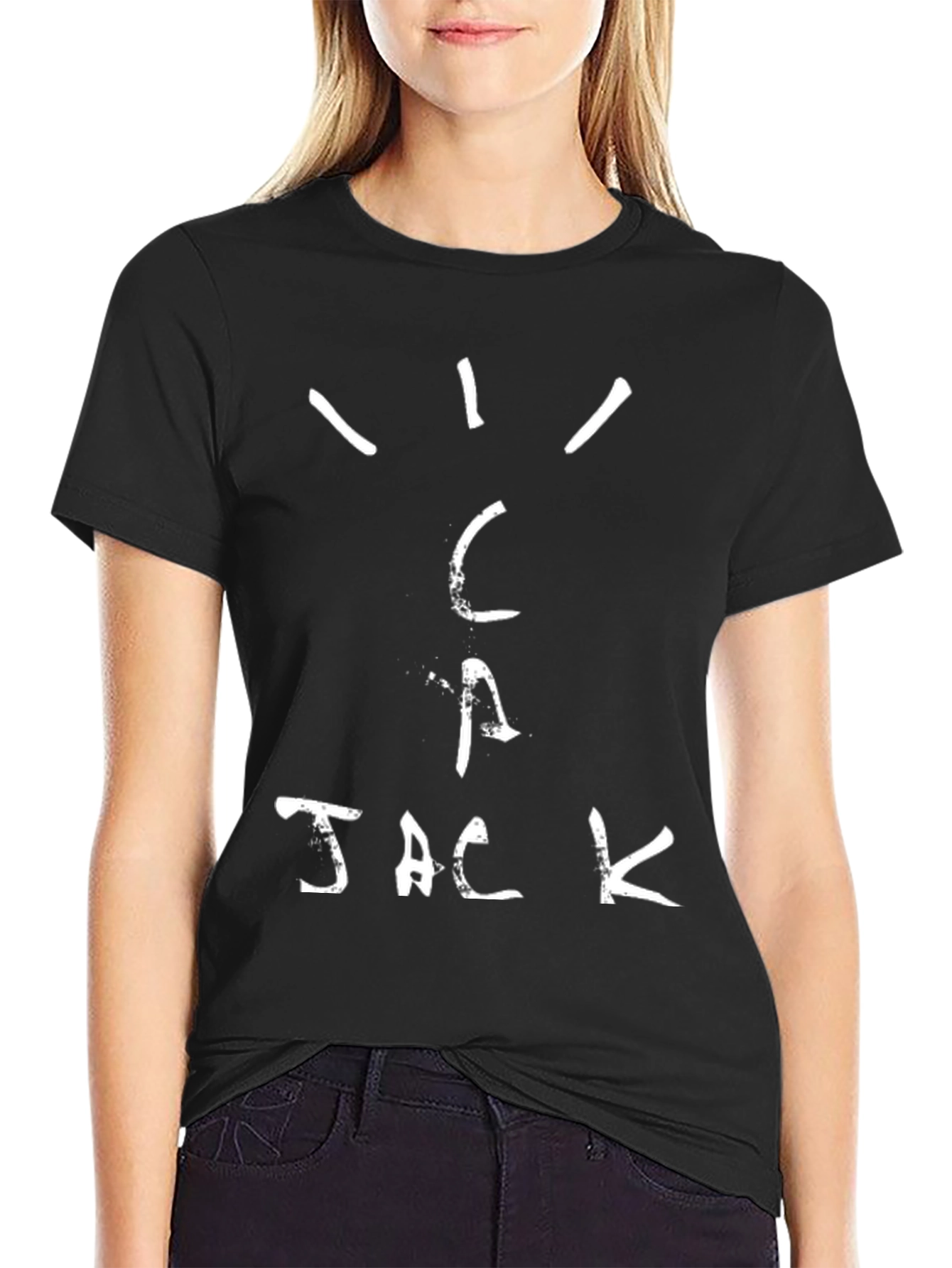 Cactus Jack Black Graphic Tee