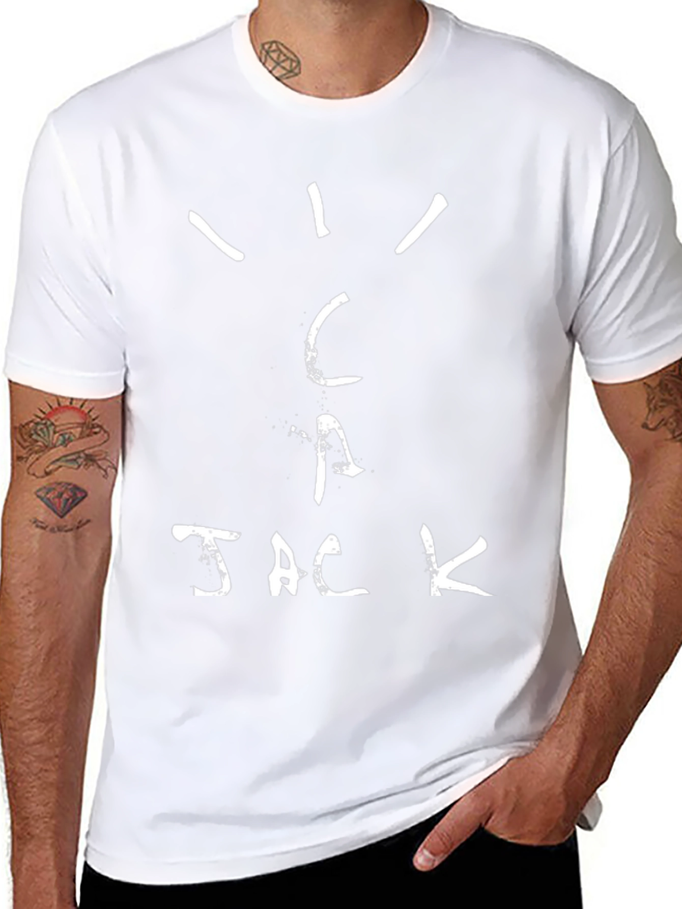 Cactus Jack Black Graphic Tee