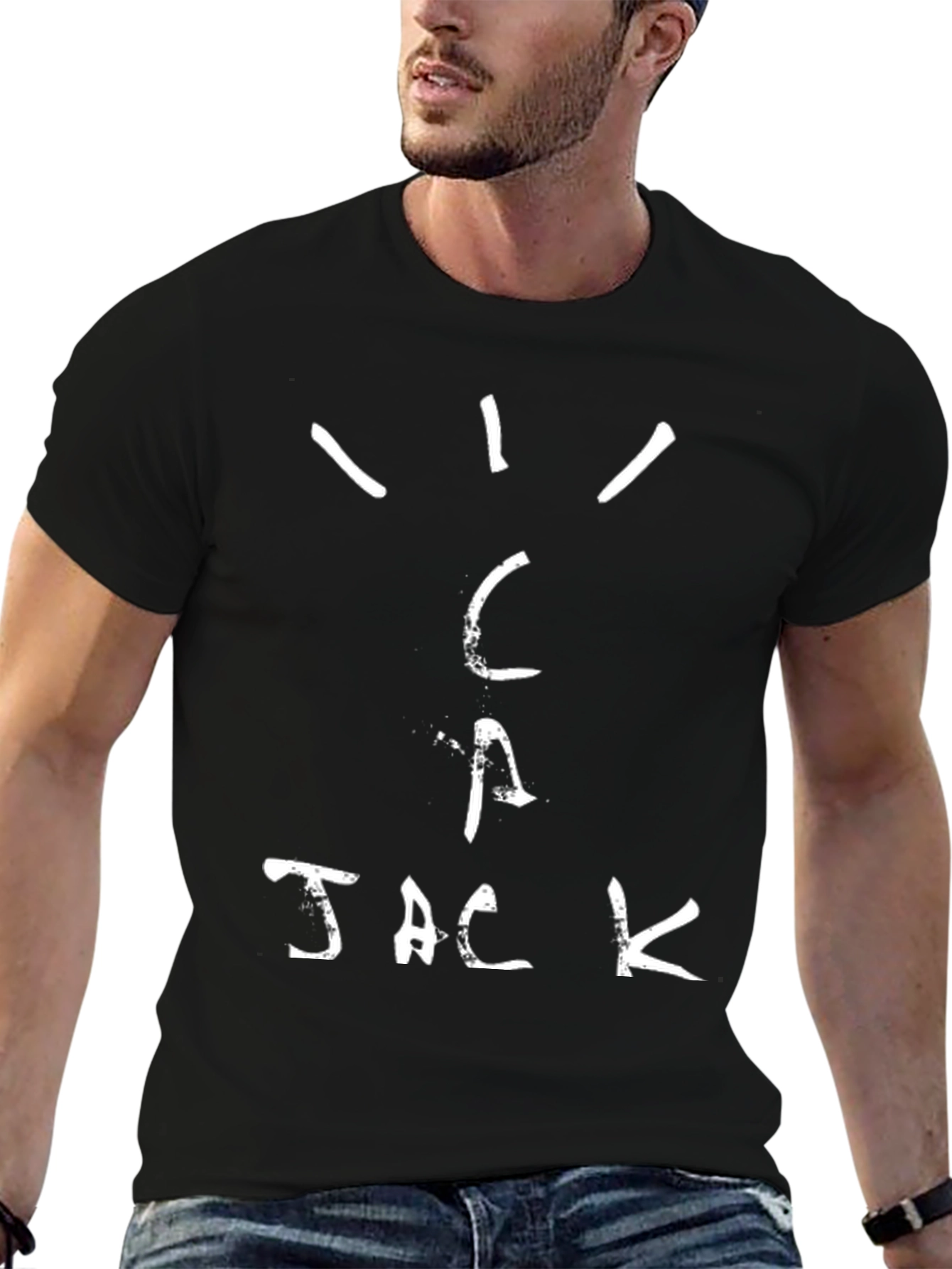 Cactus Jack Black Graphic Tee