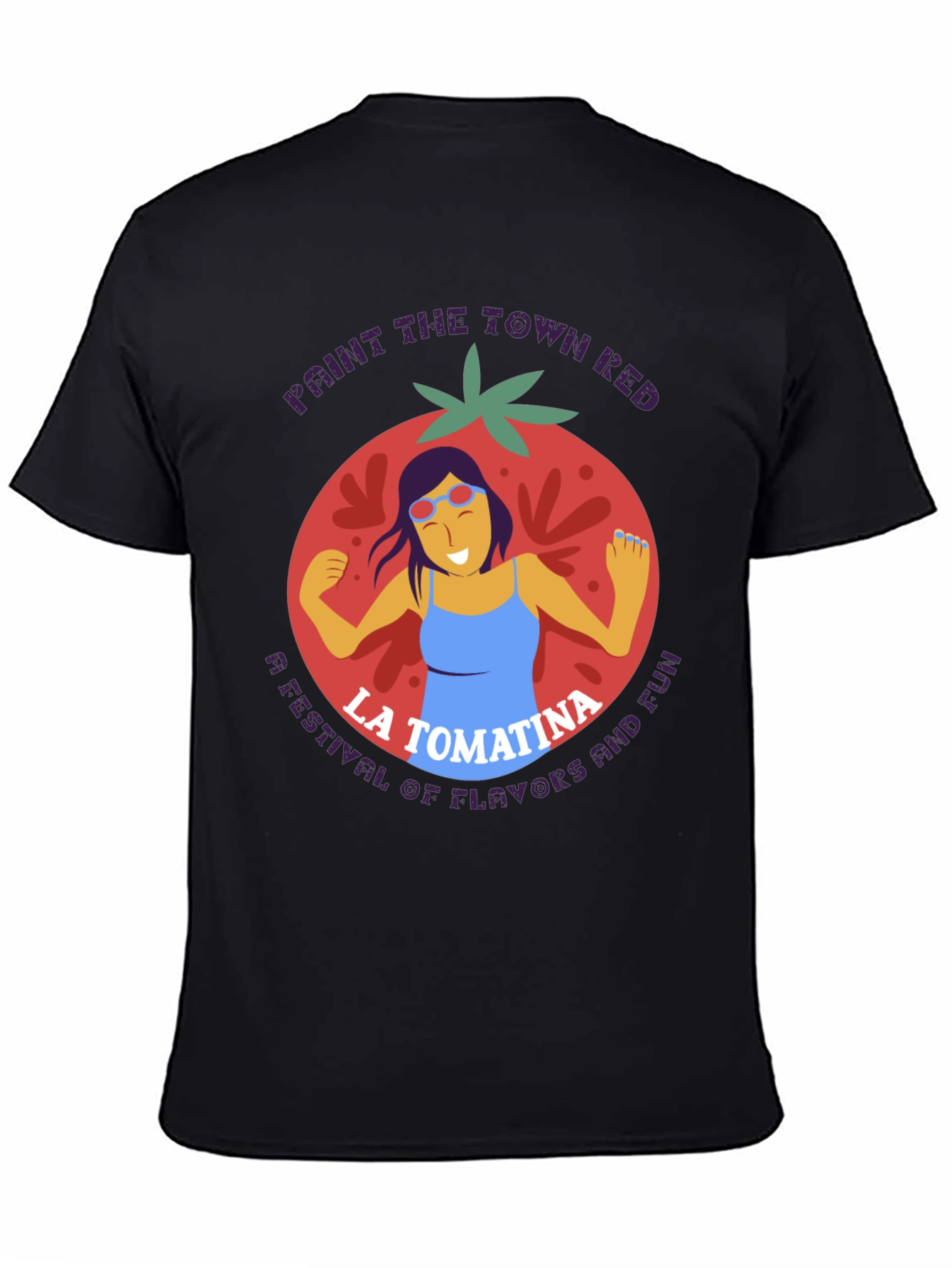 La Tomatina Tomato Festival Graphic T-Shirt