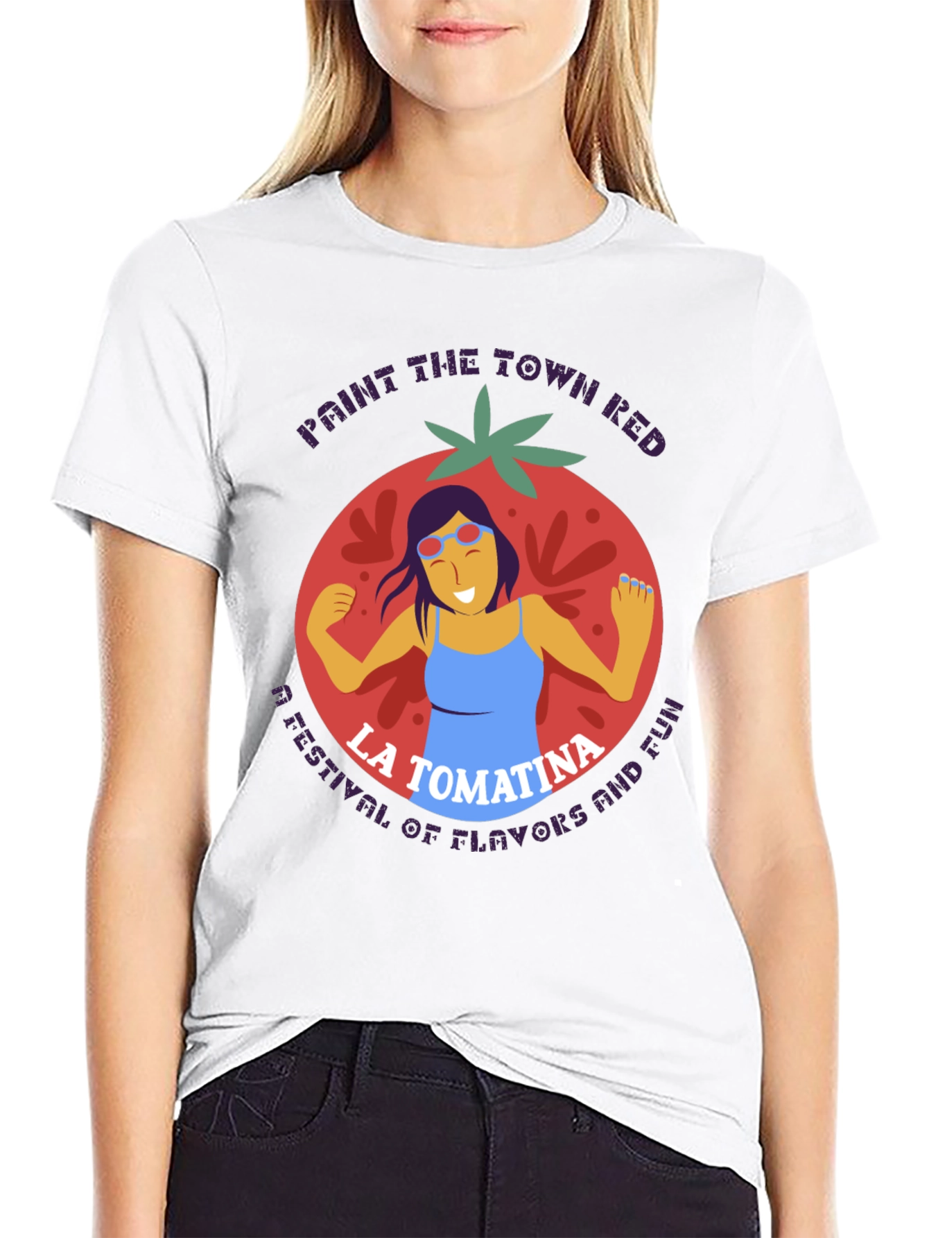 La Tomatina Tomato Festival Graphic T-Shirt