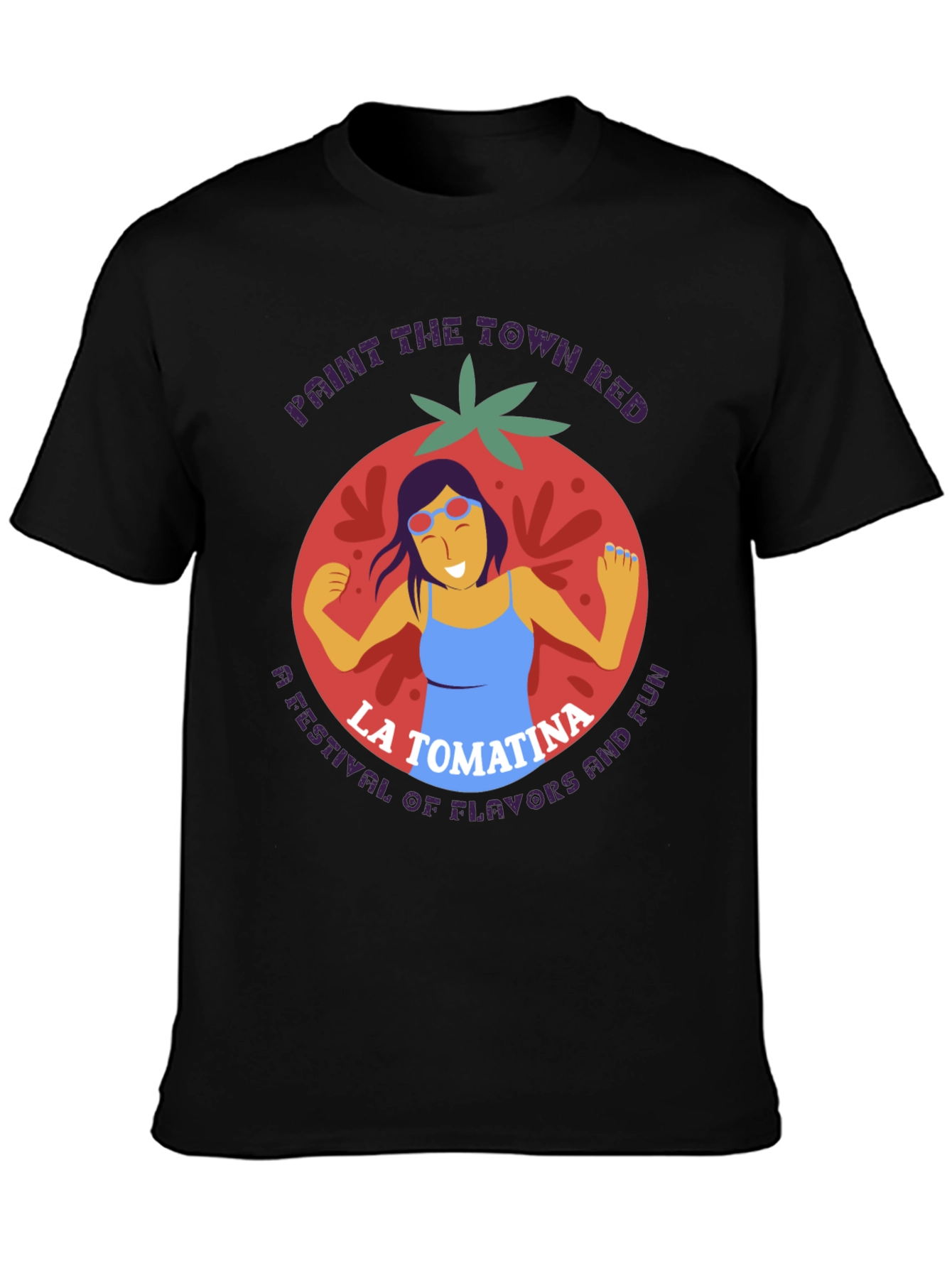 La Tomatina Tomato Festival Graphic T-Shirt