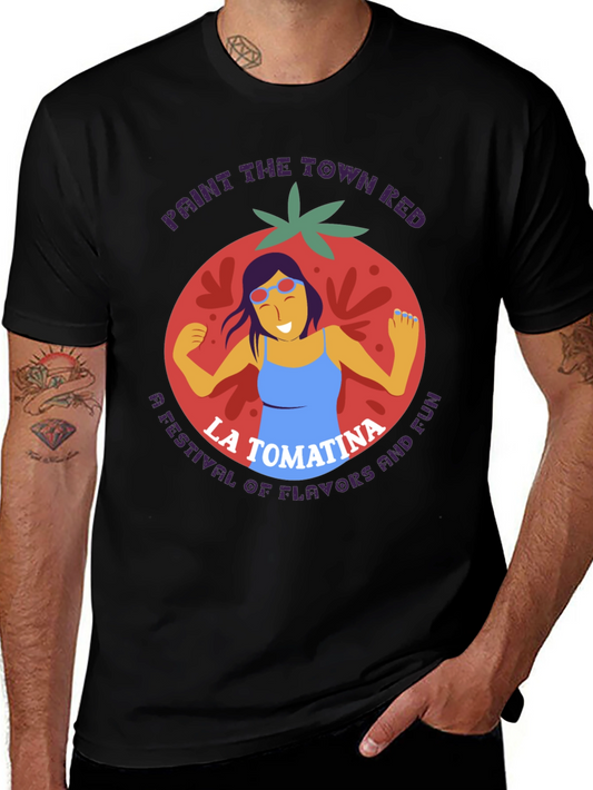 La Tomatina Tomato Festival Graphic T-Shirt