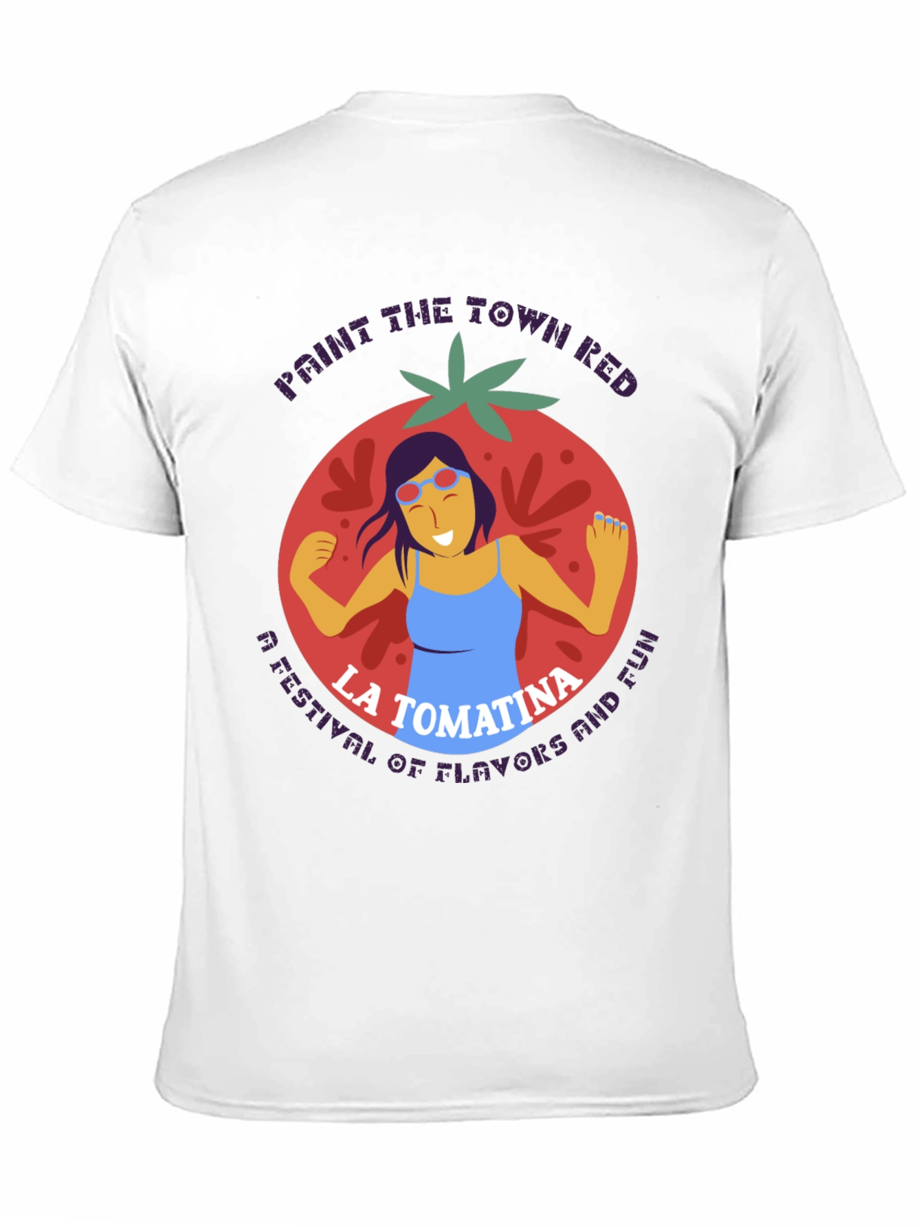 La Tomatina Tomato Festival Graphic T-Shirt