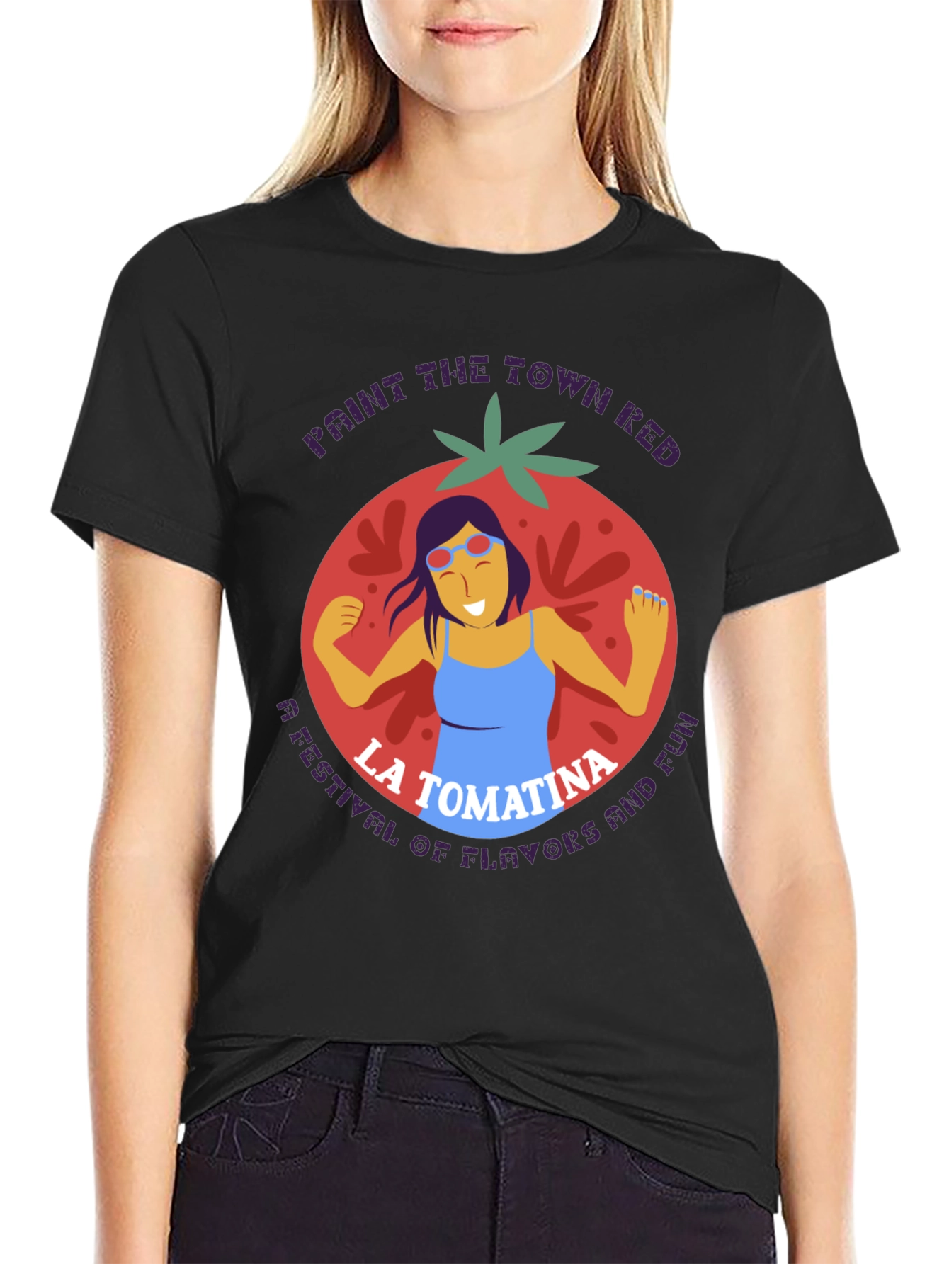 La Tomatina Tomato Festival Graphic T-Shirt