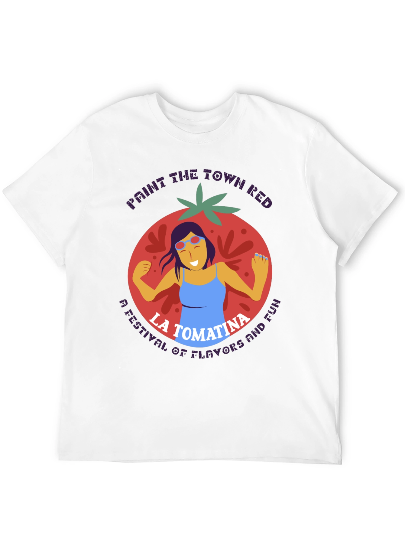 La Tomatina Tomato Festival Graphic T-Shirt