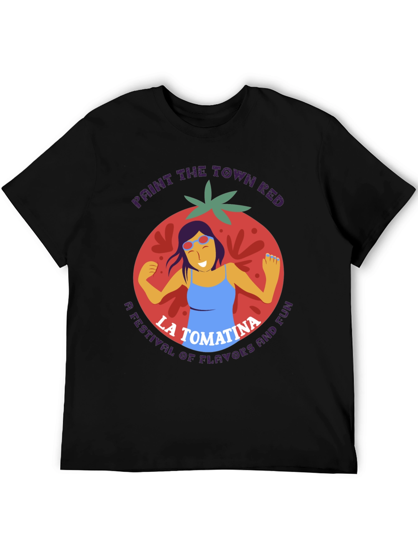 La Tomatina Tomato Festival Graphic T-Shirt
