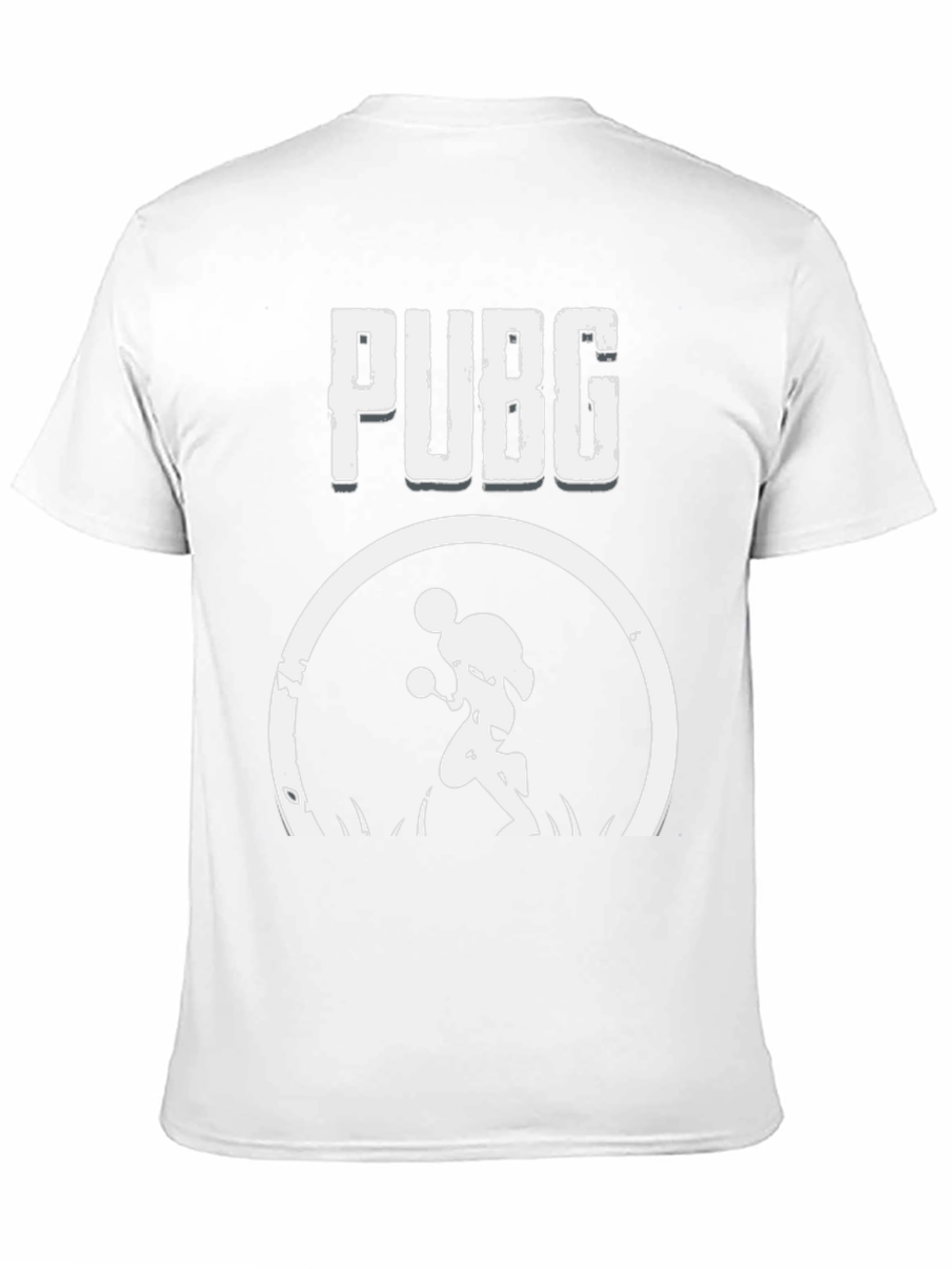 PUBG Player Black Graphic Tee