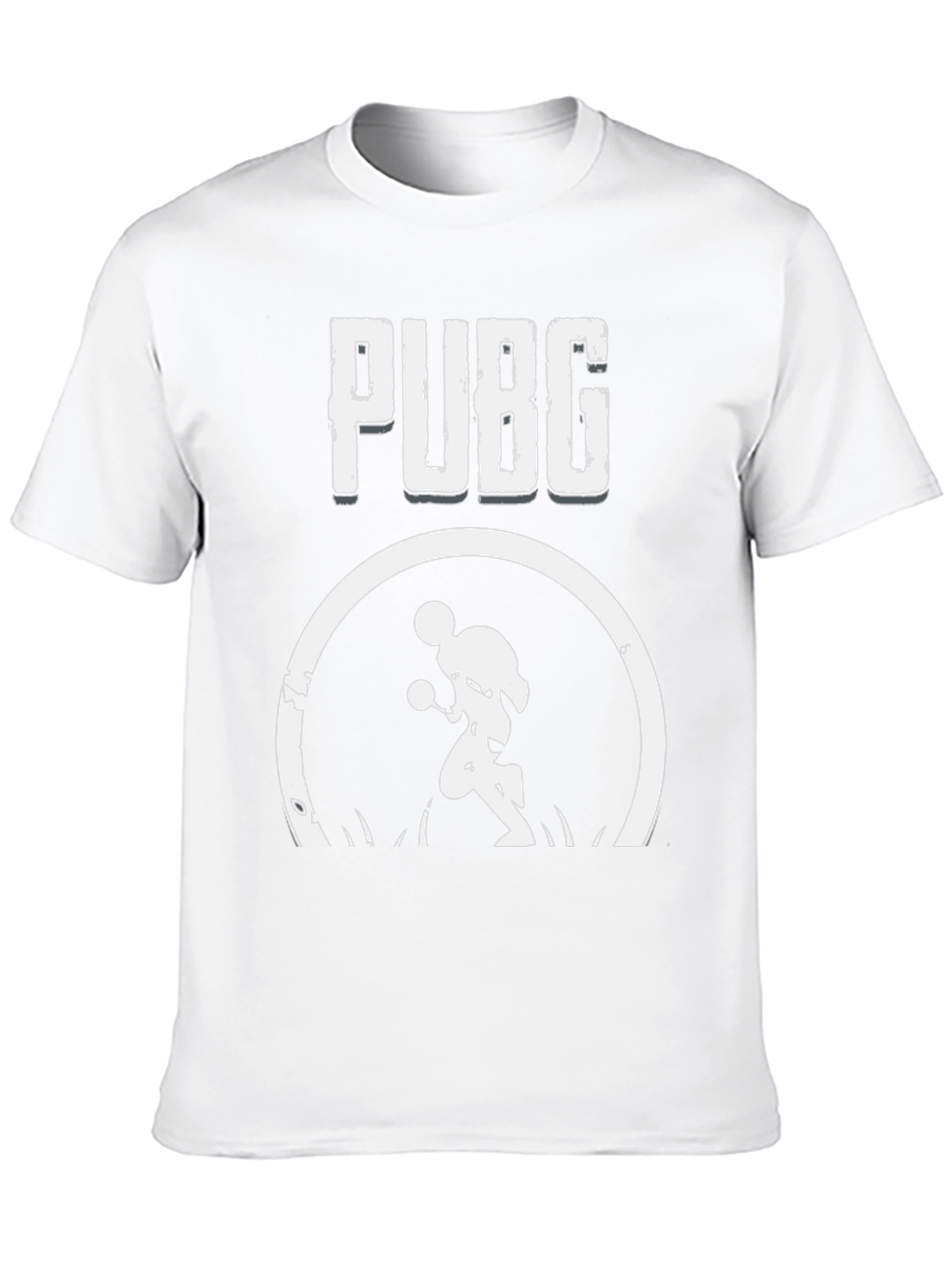 PUBG Player Black Graphic Tee