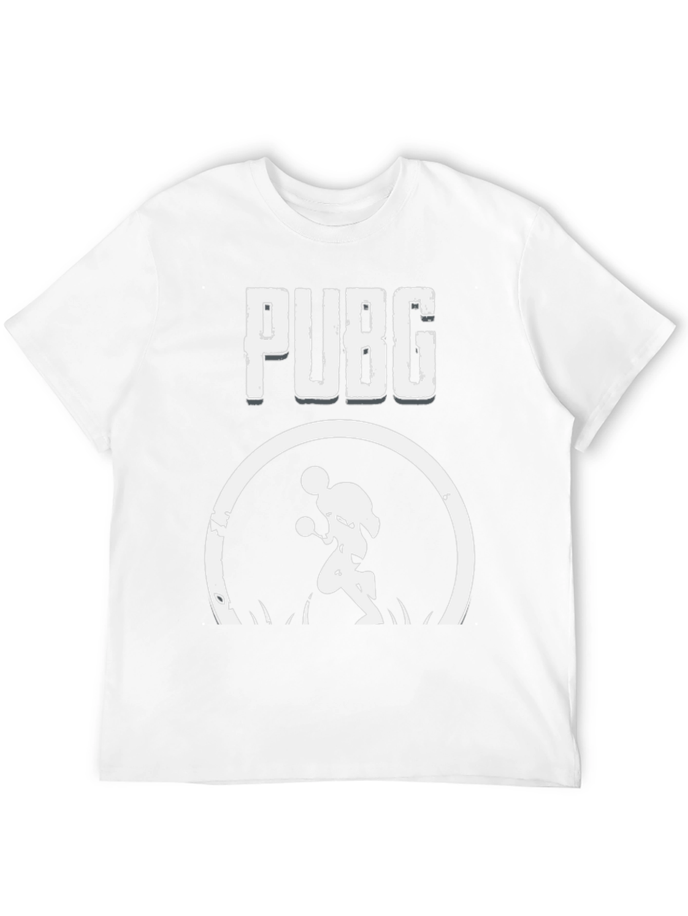 PUBG Player Black Graphic Tee