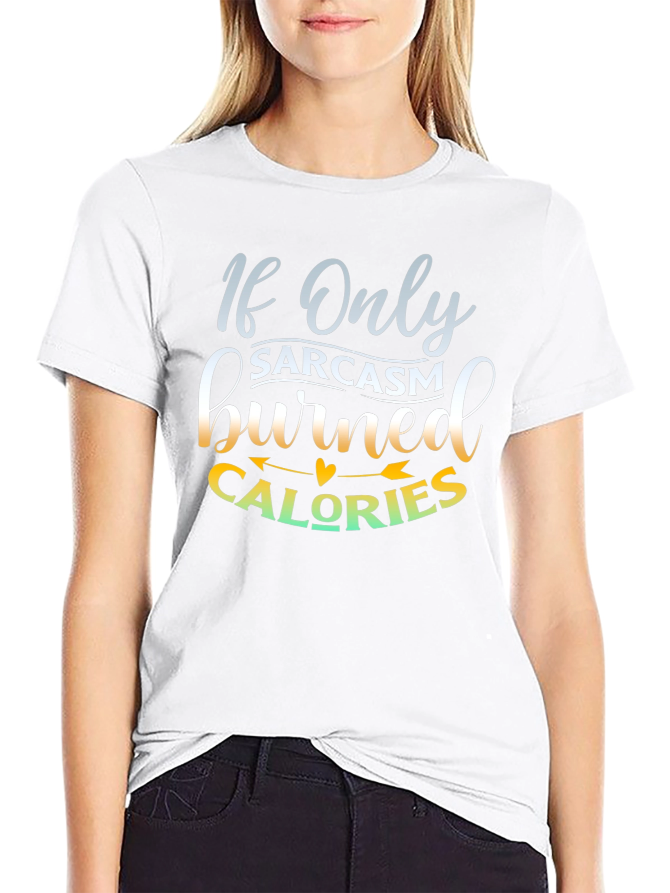 Sarcasm Calories Graphic T-Shirt - Unisex