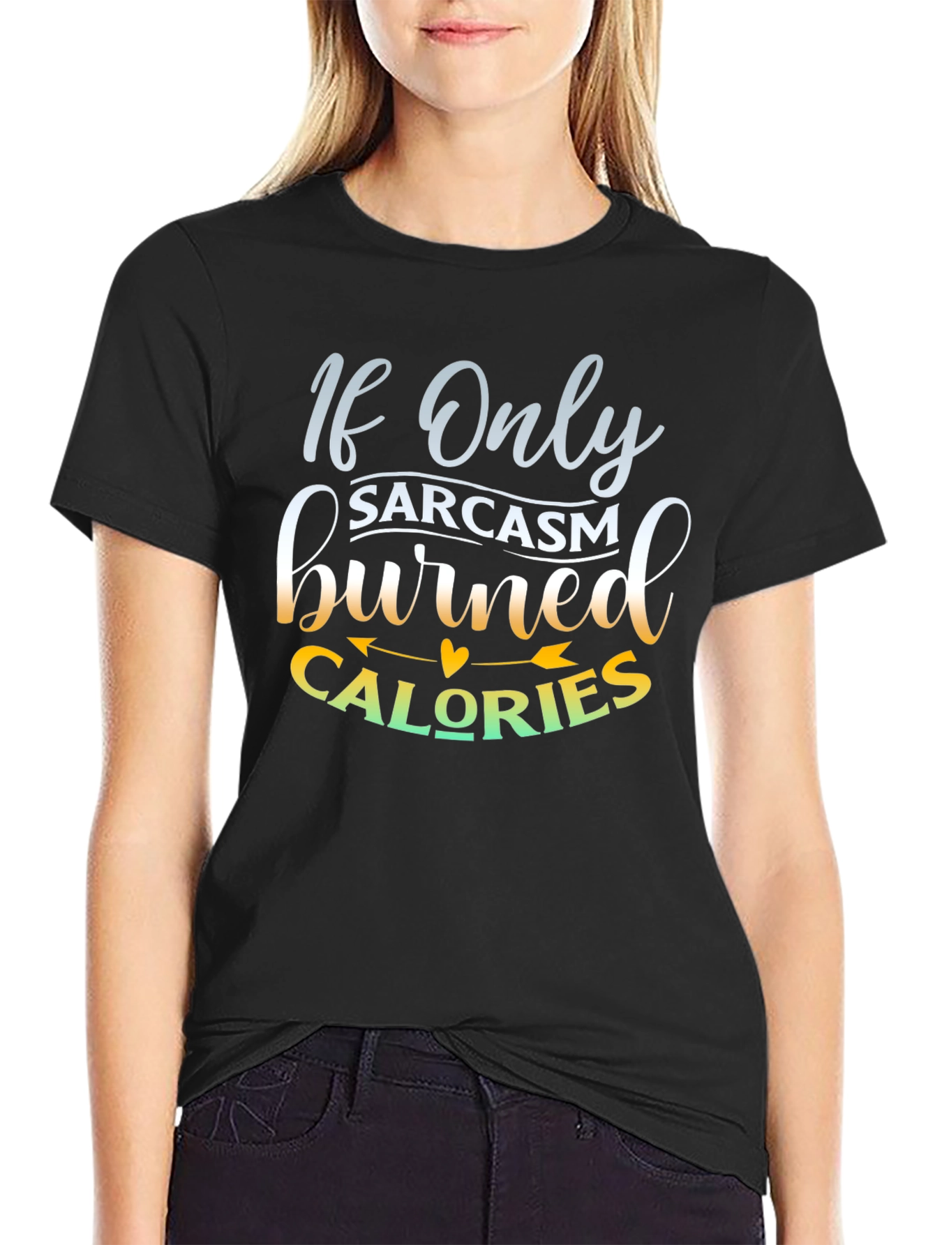 Sarcasm Calories Graphic T-Shirt - Unisex