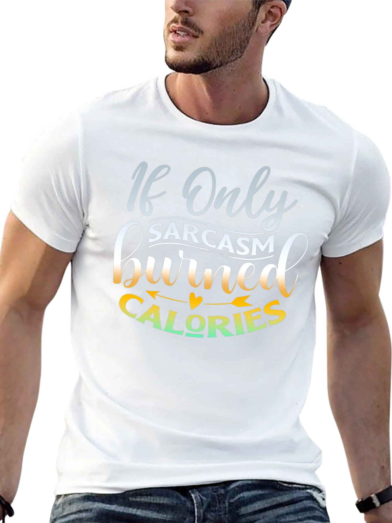 Sarcasm Calories Graphic T-Shirt - Unisex