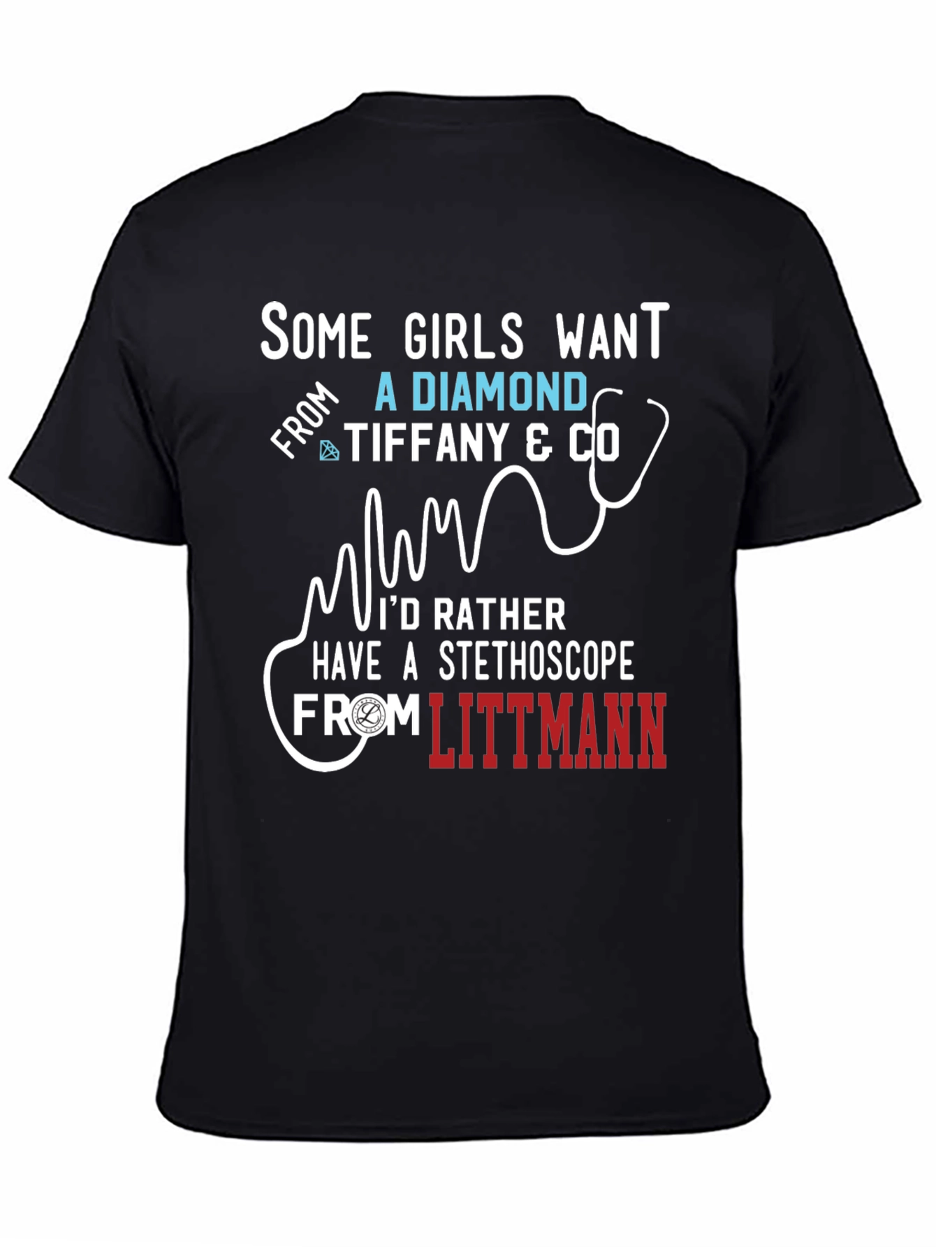 Stethoscope T-Shirt - Medical Professional Tee