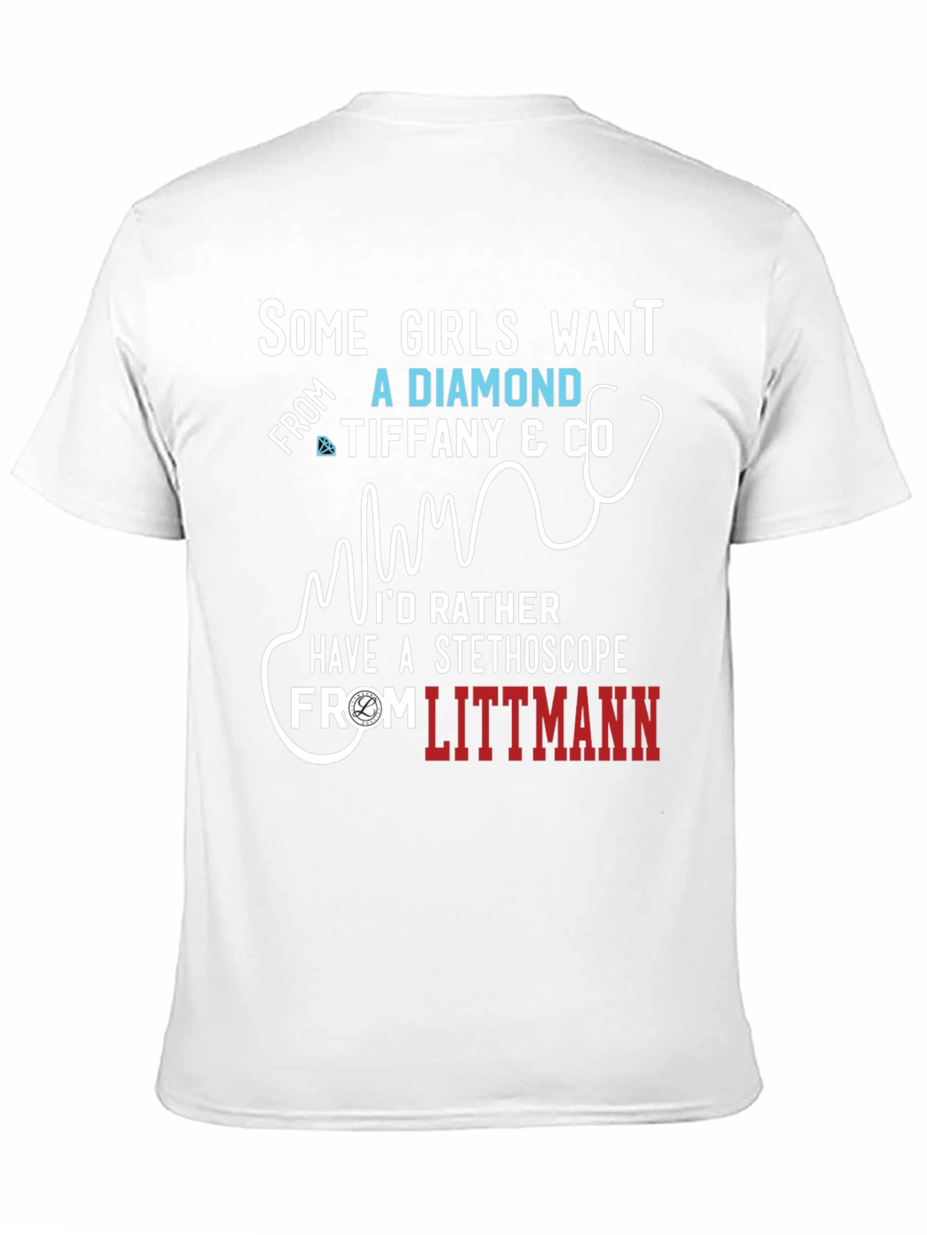Stethoscope T-Shirt - Medical Professional Tee