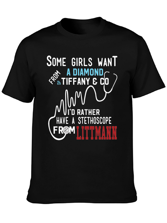 Stethoscope T-Shirt - Medical Professional Tee