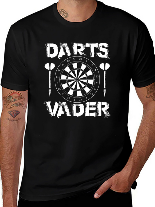 Darts Vader Graphic T-Shirt - Sporty & Fun