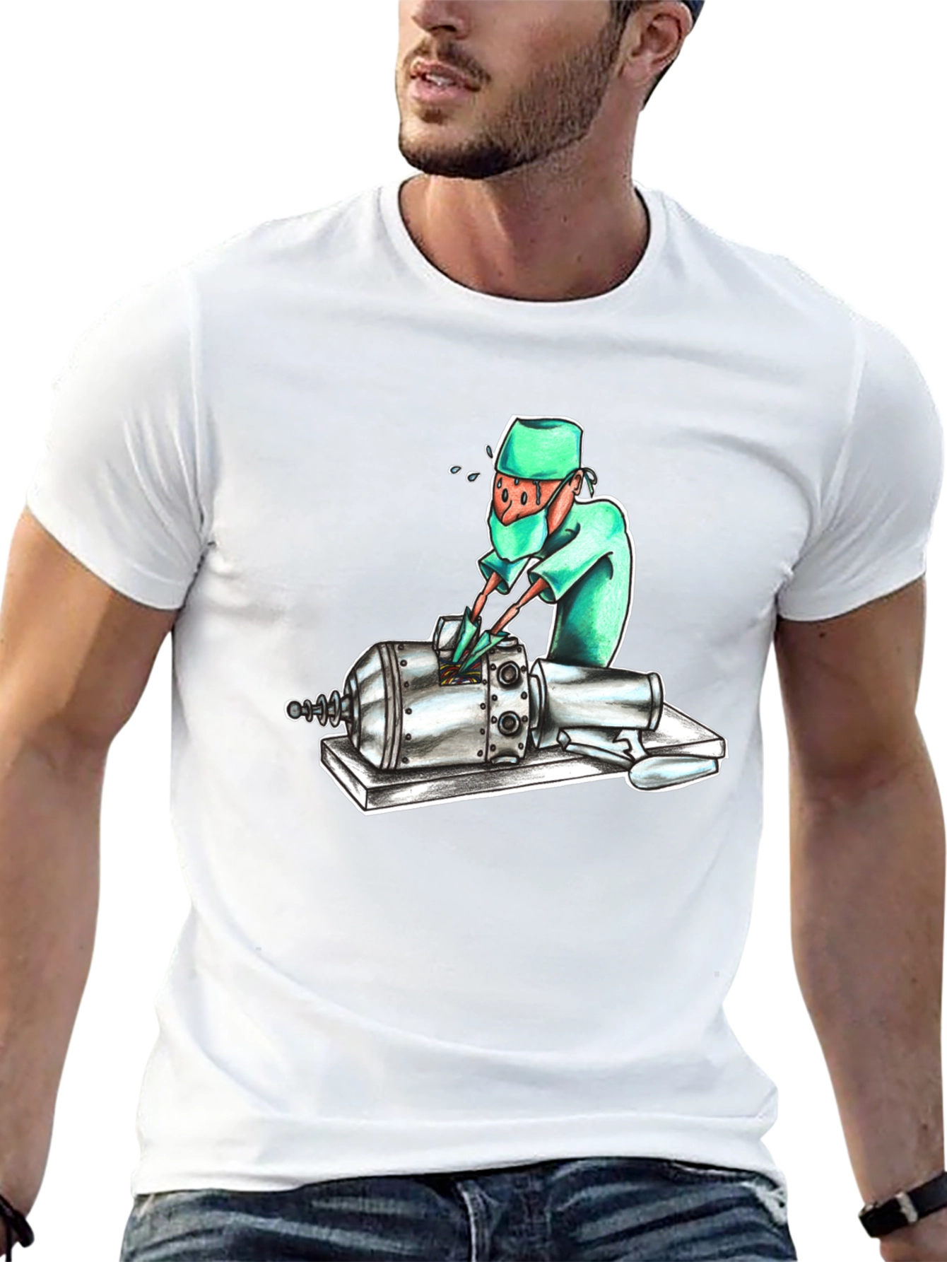Surgeons Anatomy Table T-Shirt