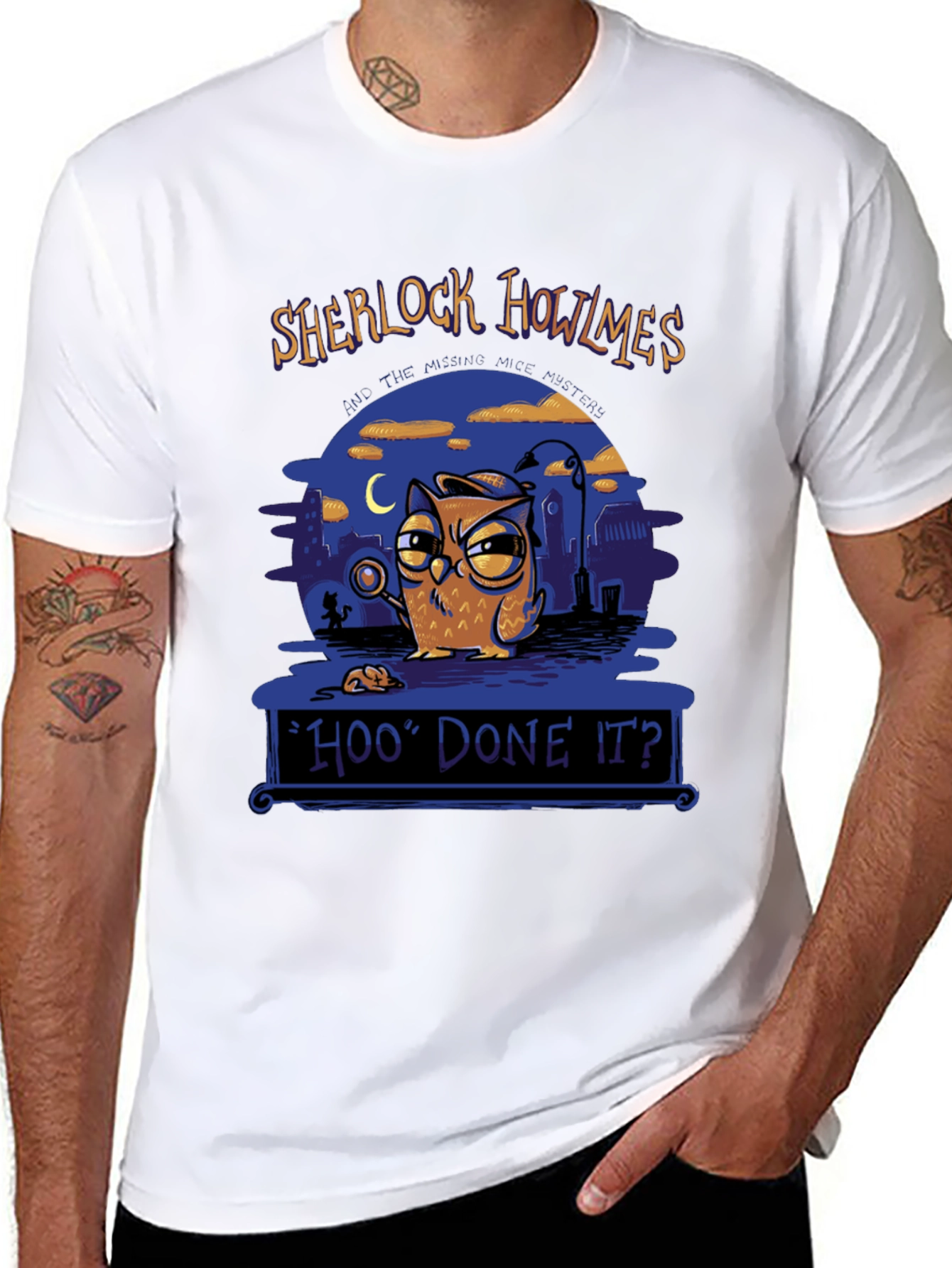 Sherlock Howlmes Hoo Done It? T-Shirt