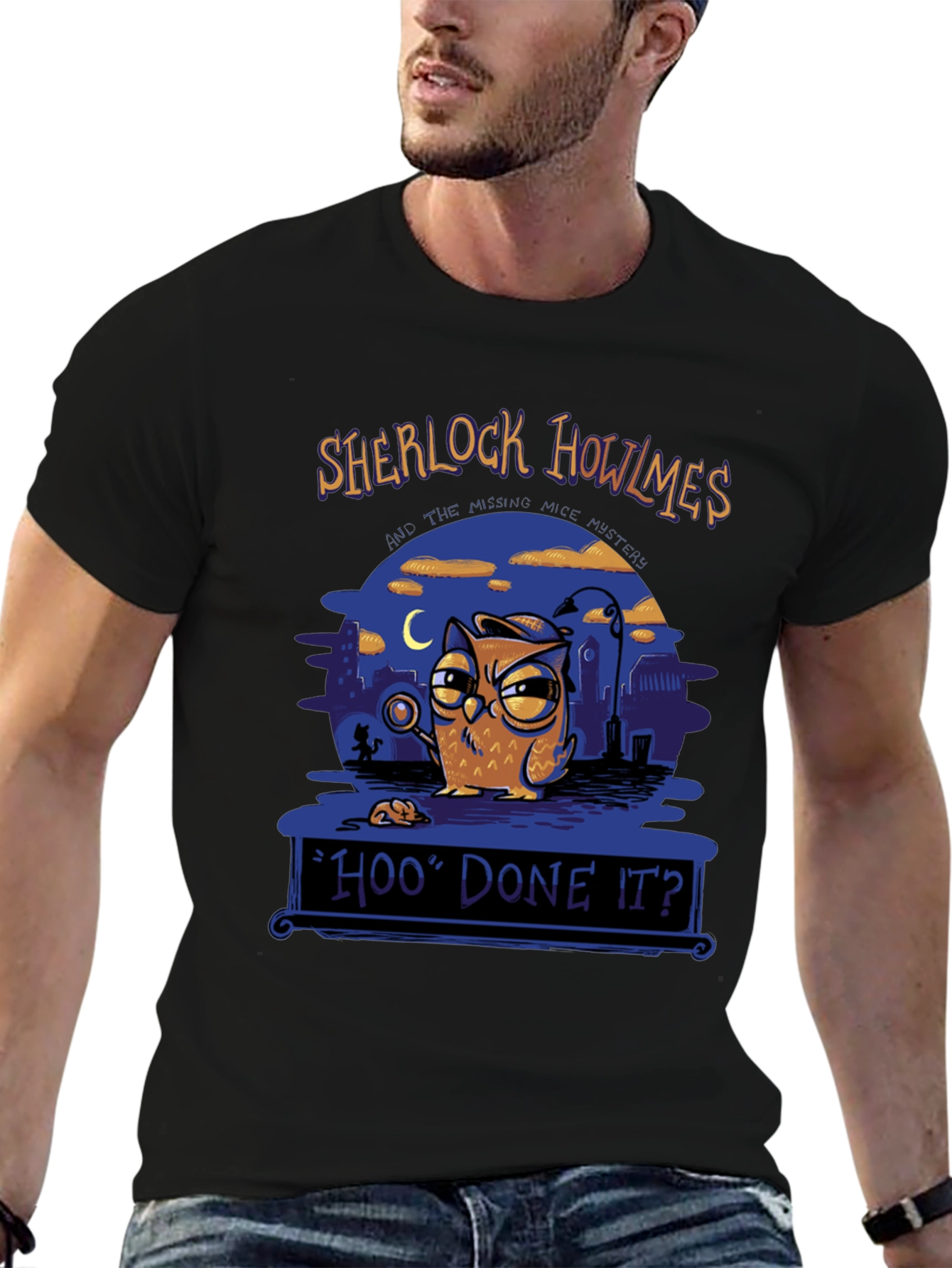 Sherlock Howlmes Hoo Done It? T-Shirt