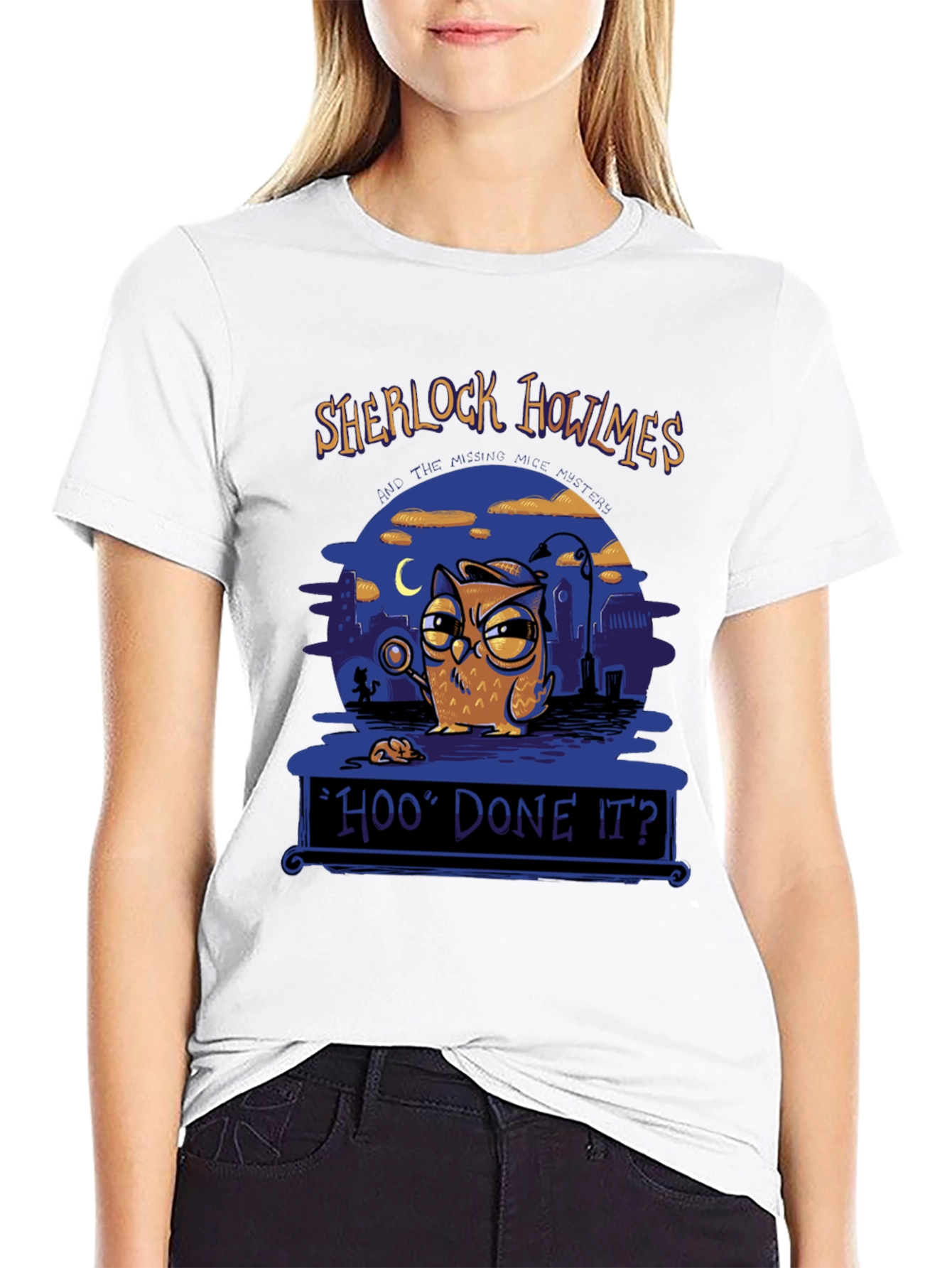 Sherlock Howlmes Hoo Done It? T-Shirt