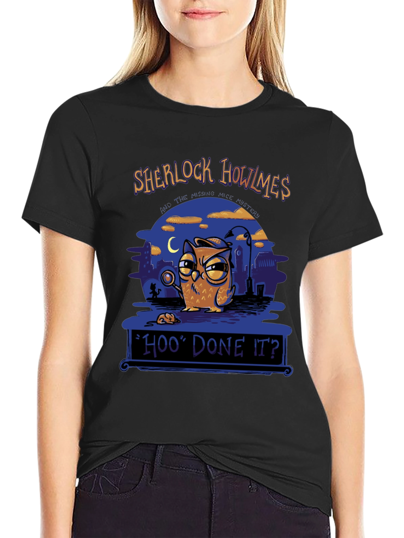 Sherlock Howlmes Hoo Done It? T-Shirt
