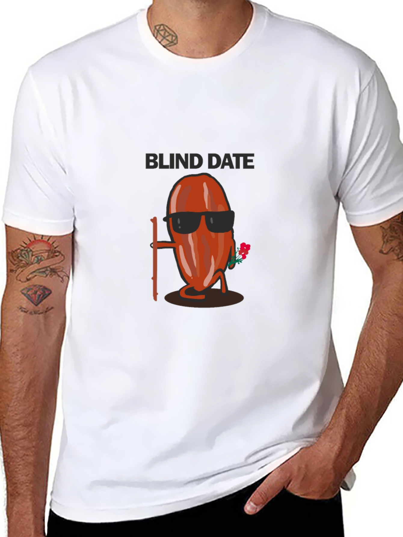 Funny Blind Date Graphic Tee