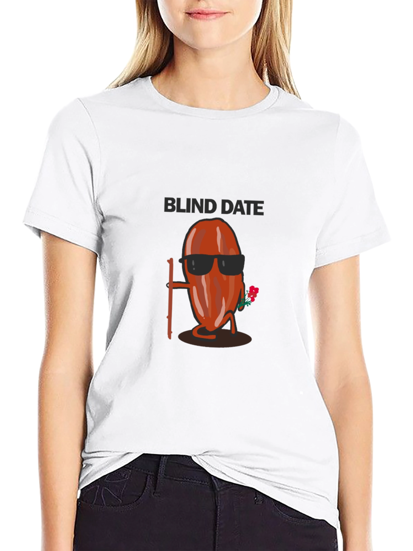 Funny Blind Date Graphic Tee