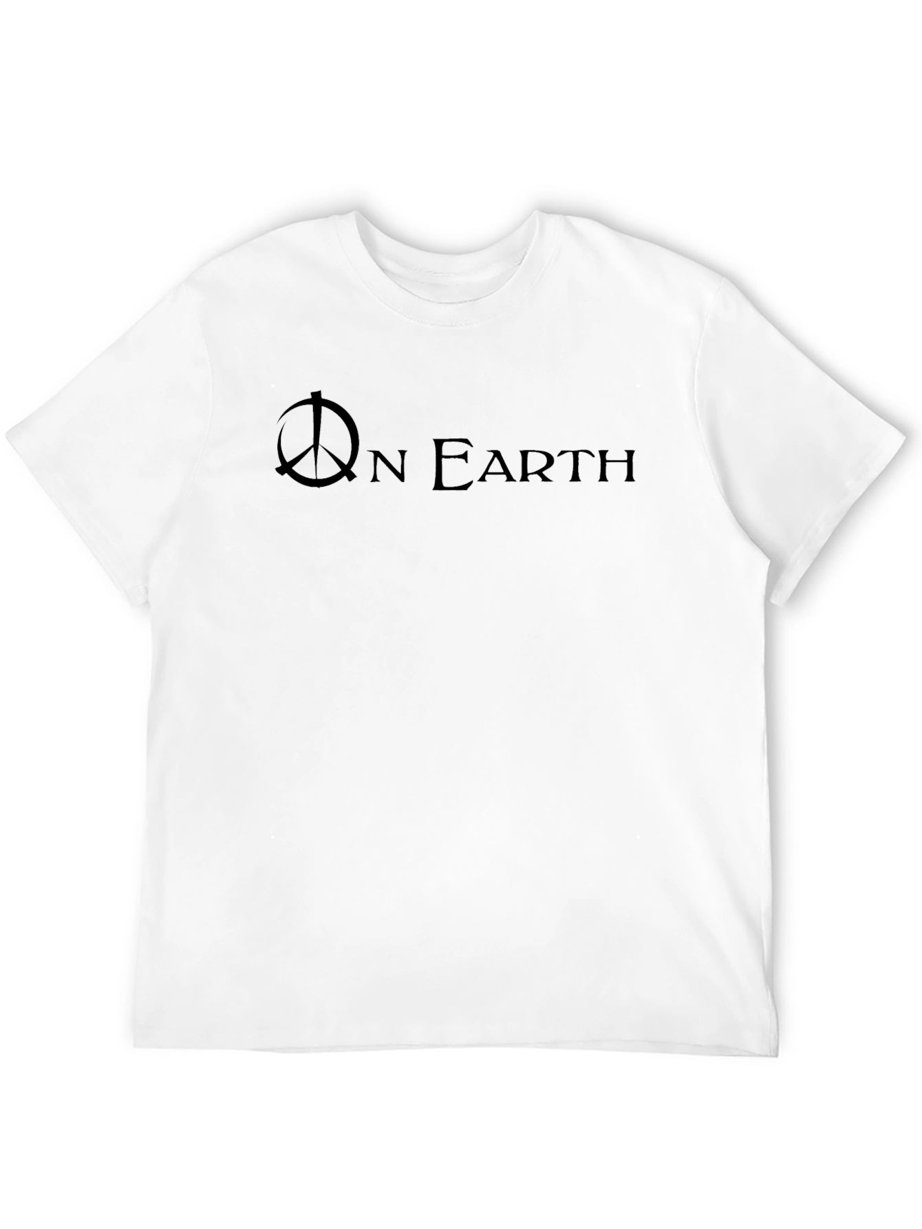 Peace On Earth Graphic T-Shirt - Mens