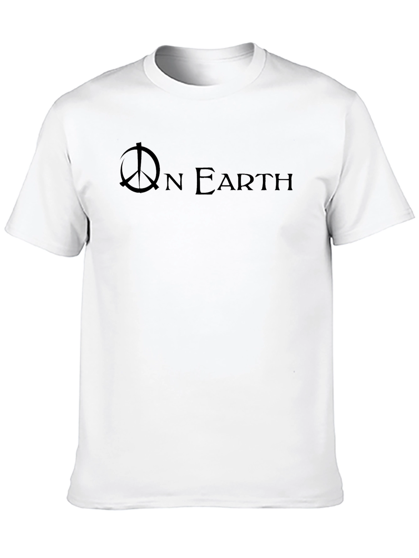 Peace On Earth Graphic T-Shirt - Mens