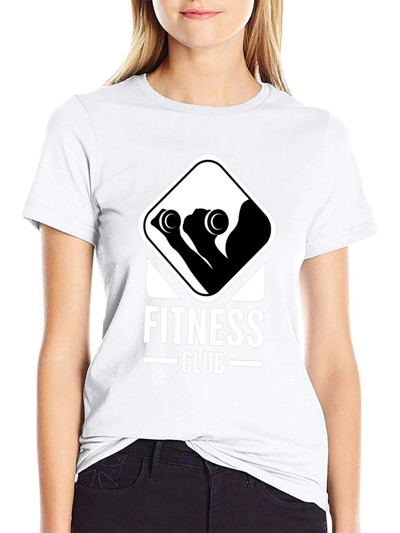 Fitness Club Black T-Shirt