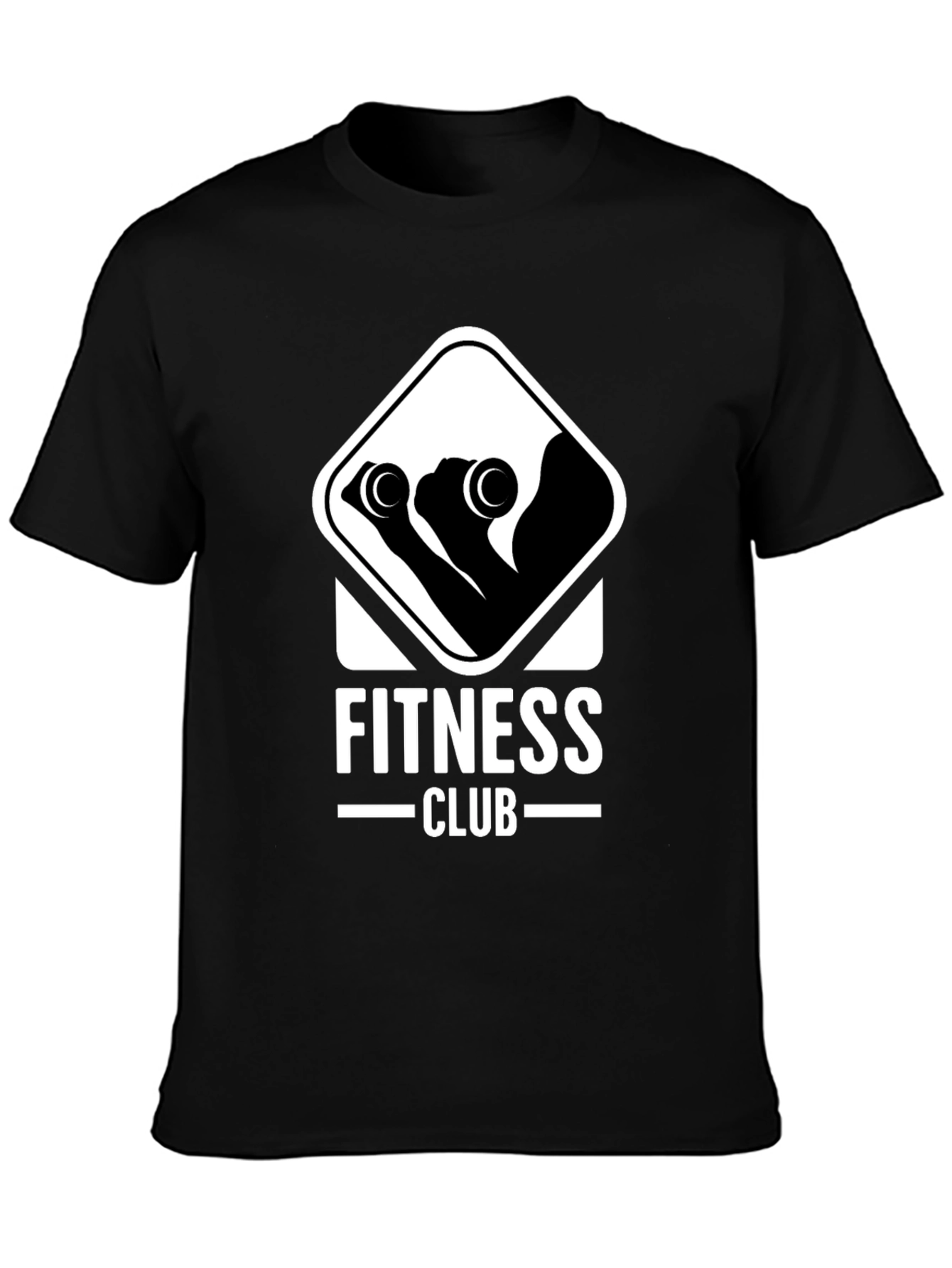 Fitness Club Black T-Shirt