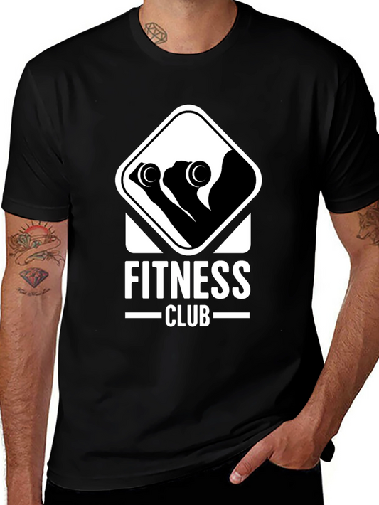 Fitness Club Black T-Shirt