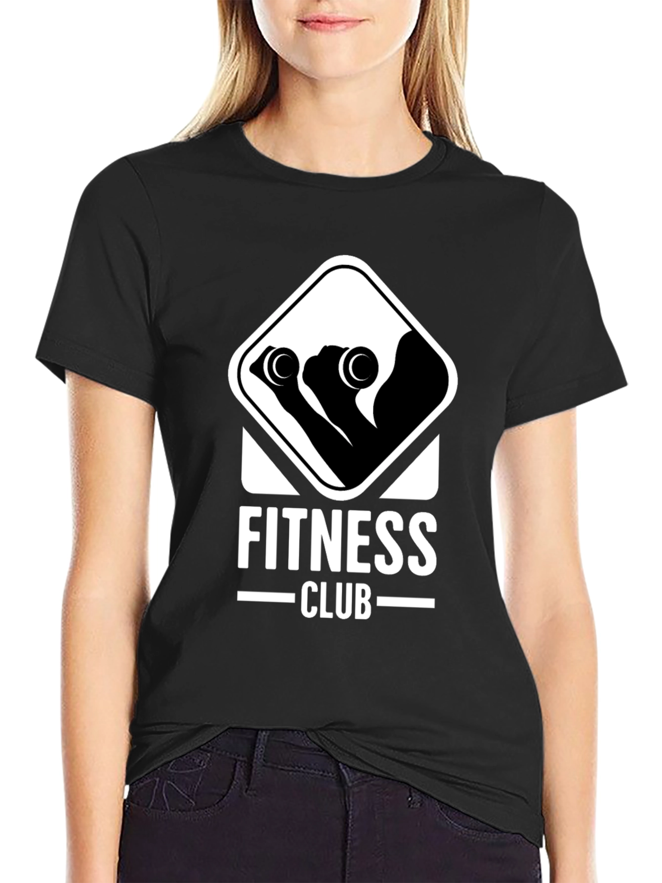 Fitness Club Black T-Shirt