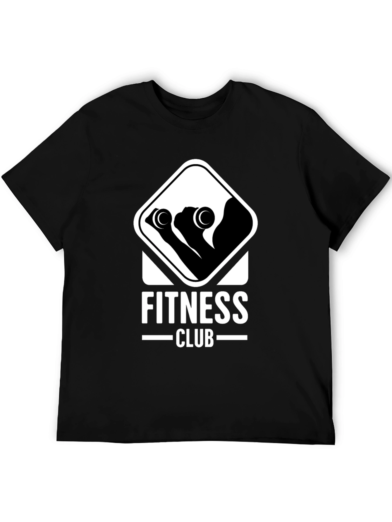 Fitness Club Black T-Shirt