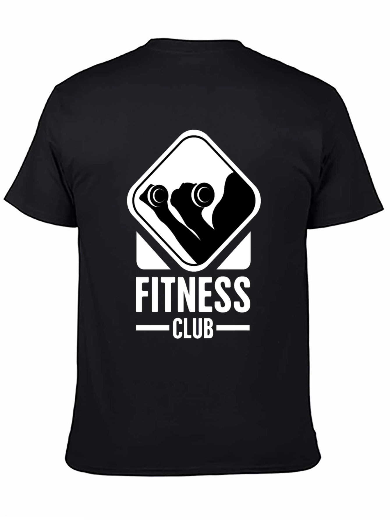 Fitness Club Black T-Shirt