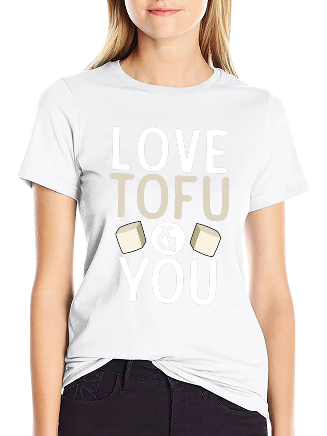 Love Tofu and You Graphic T-Shirt