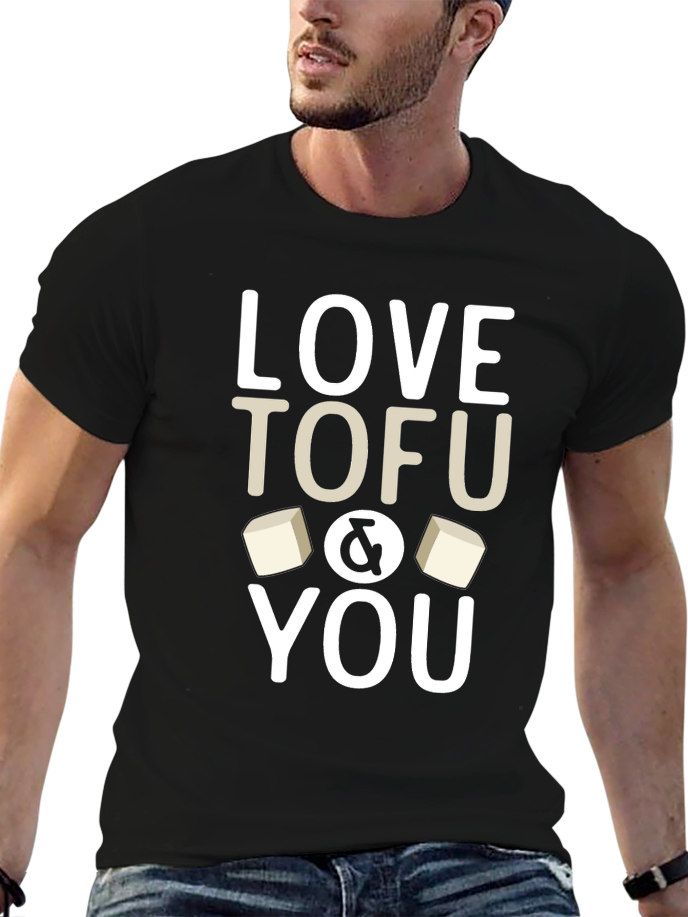 Love Tofu and You Graphic T-Shirt