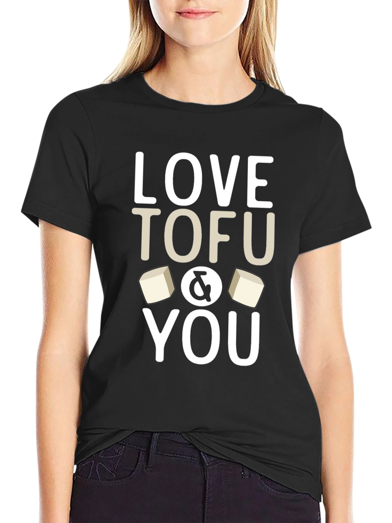 Love Tofu and You Graphic T-Shirt