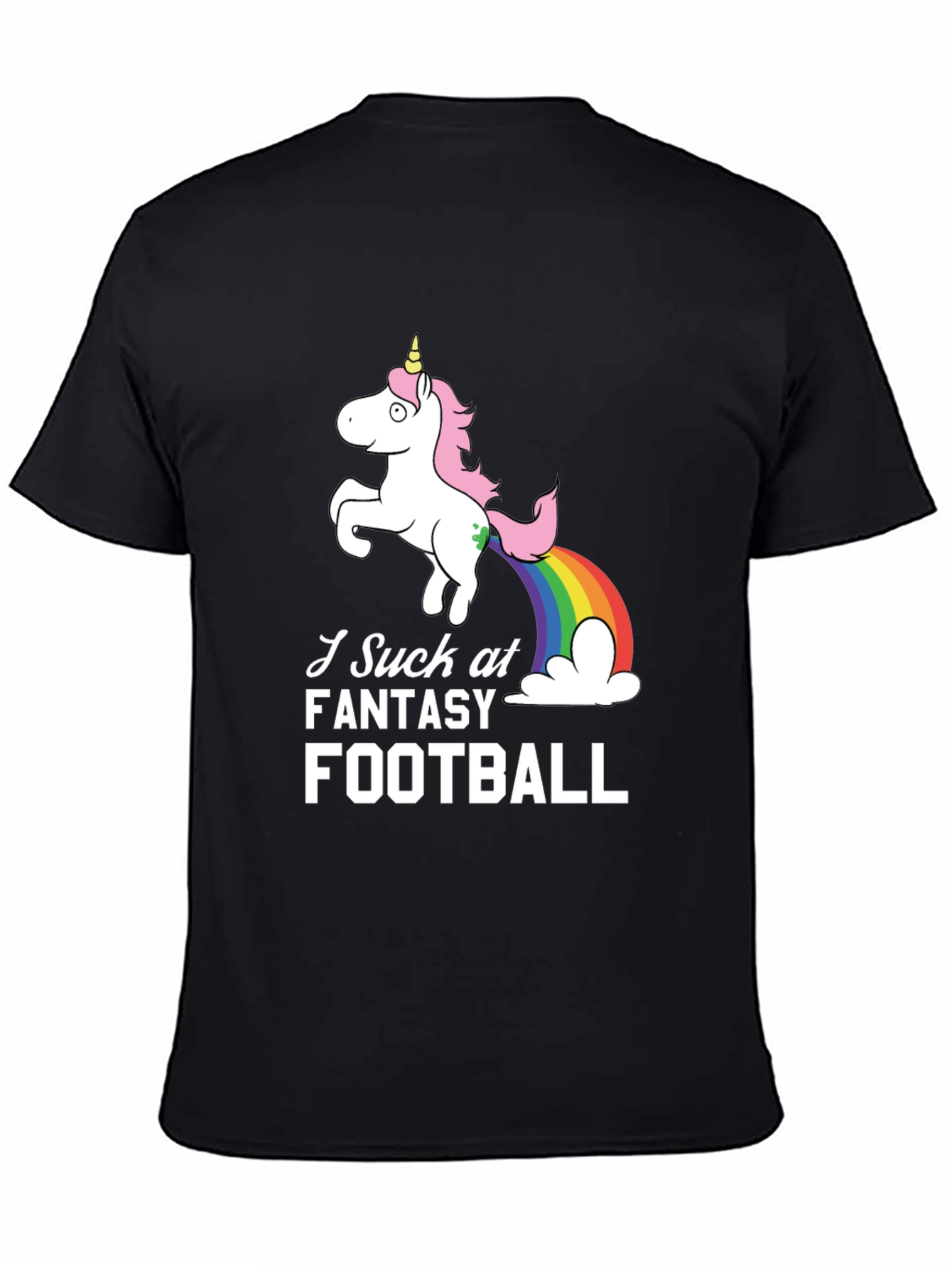 Funny Fantasy Football Unicorn T-Shirt