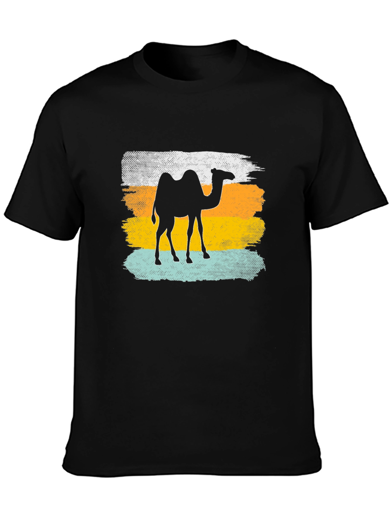 Camel Silhouette Graphic Tee - Desert Vibes