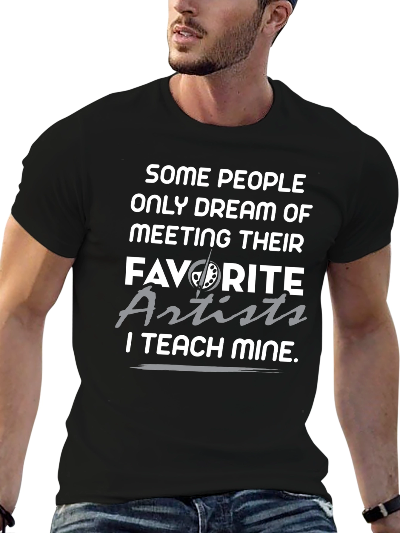 I Teach Mine Artist T-Shirt