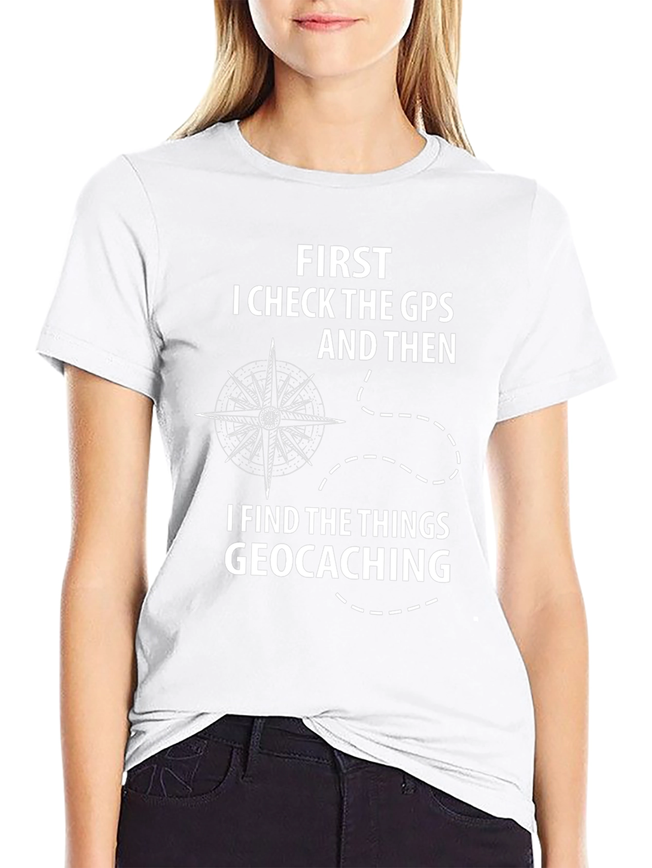 Geocaching GPS Funny T-Shirt