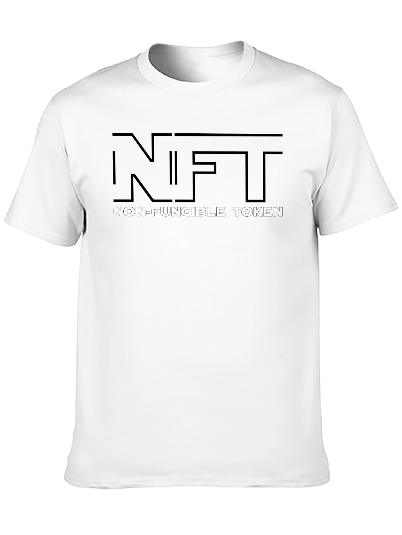 NFT Non-Fungible Token Black Graphic Tee