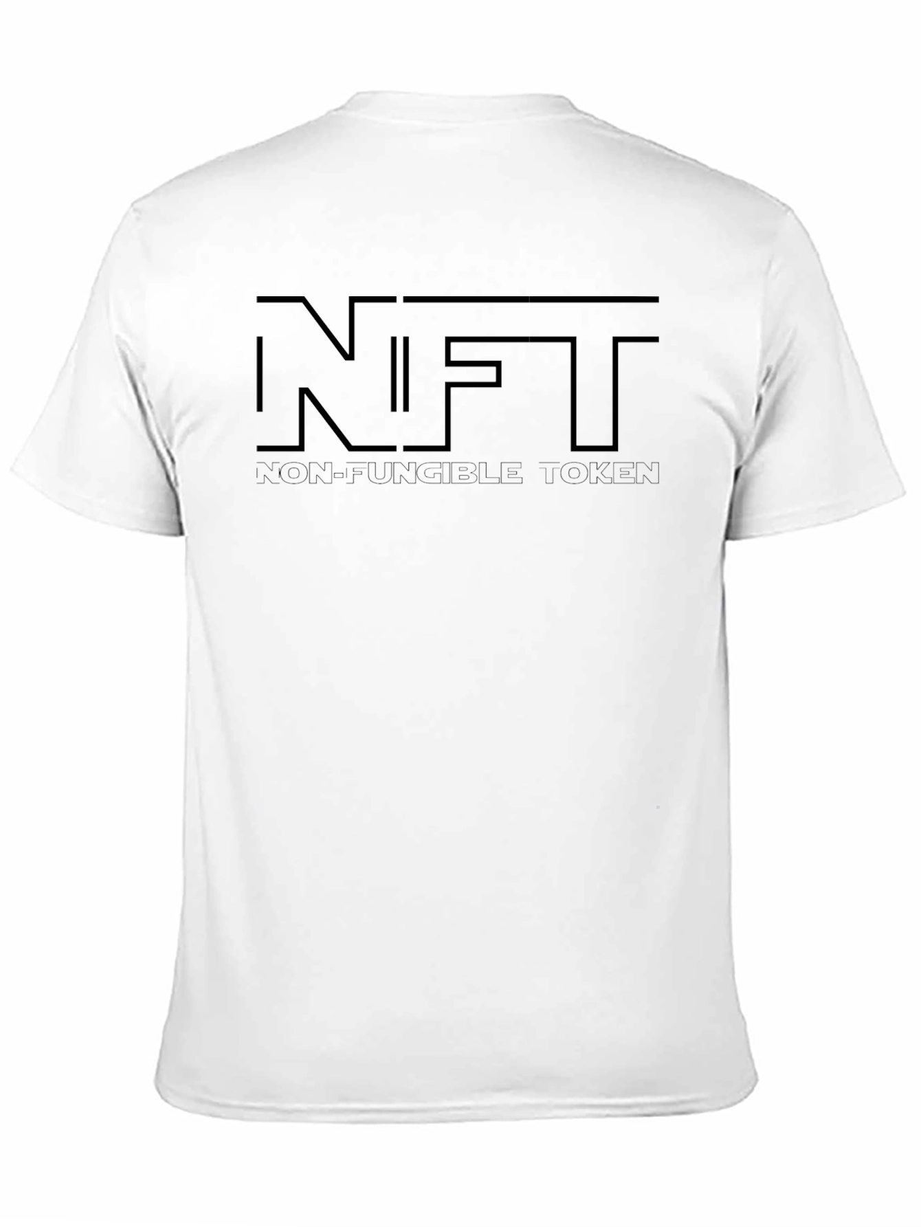 NFT Non-Fungible Token Black Graphic Tee