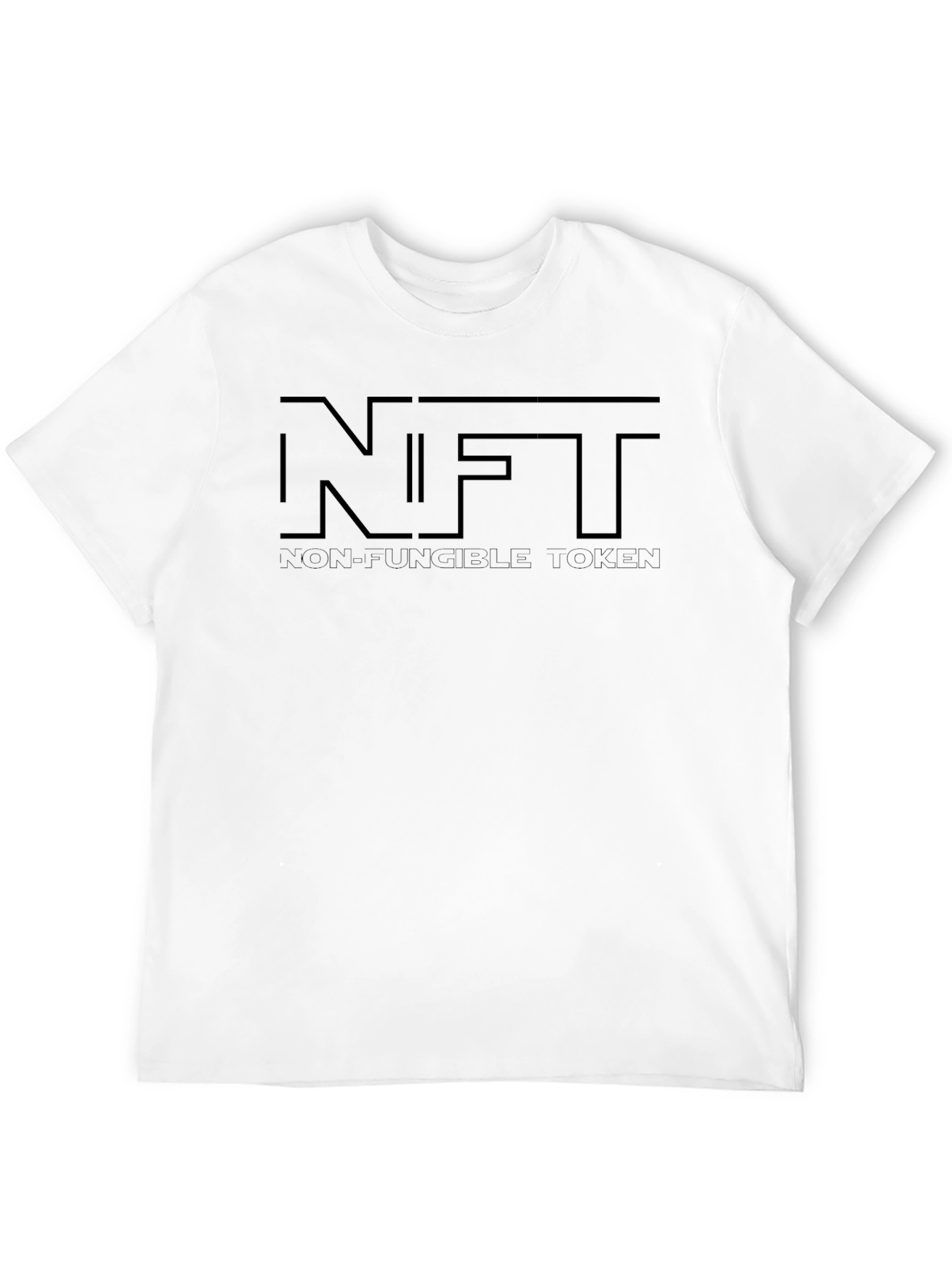 NFT Non-Fungible Token Black Graphic Tee