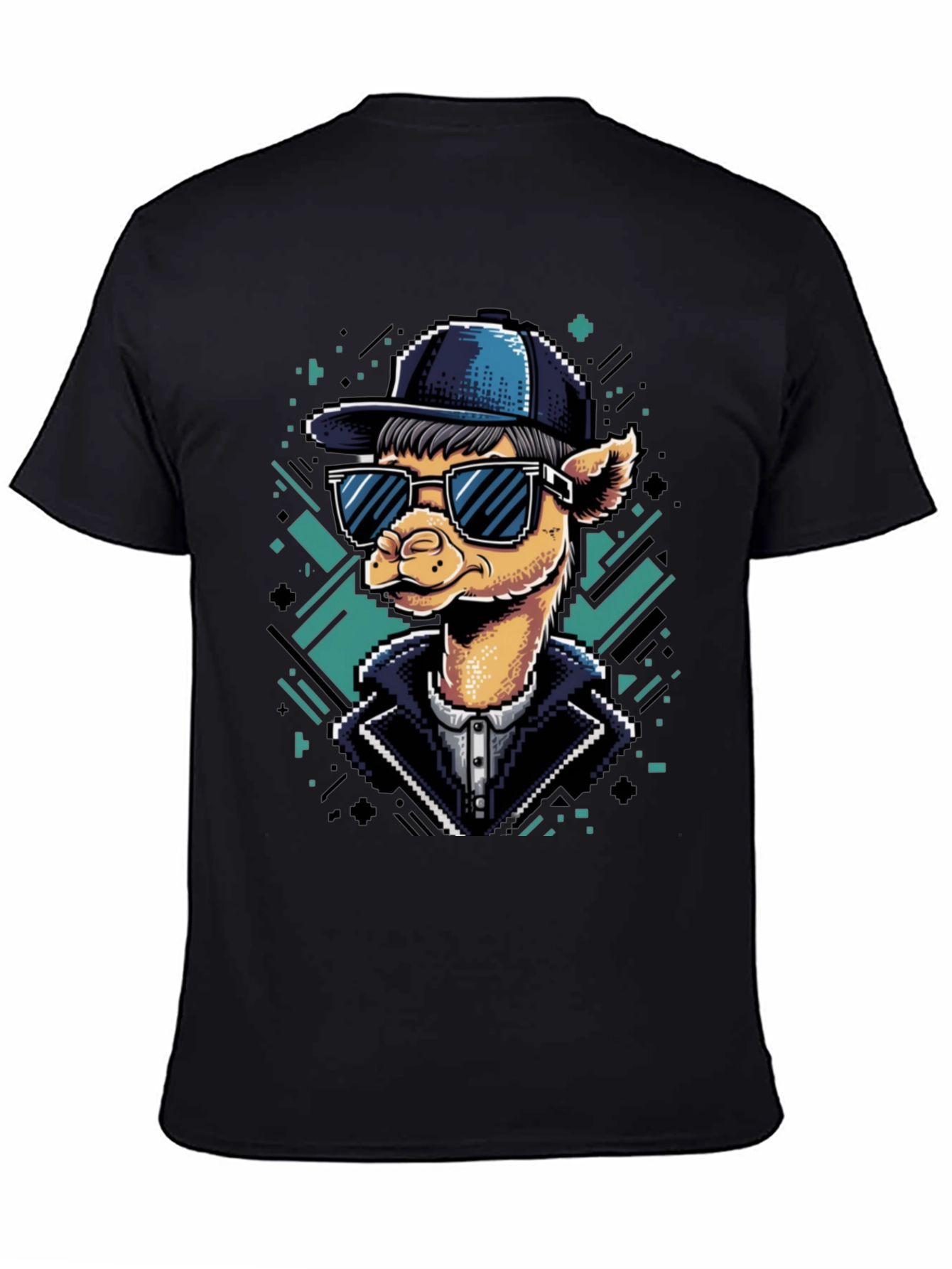 Cool Camel Tee - Pixel Art Style